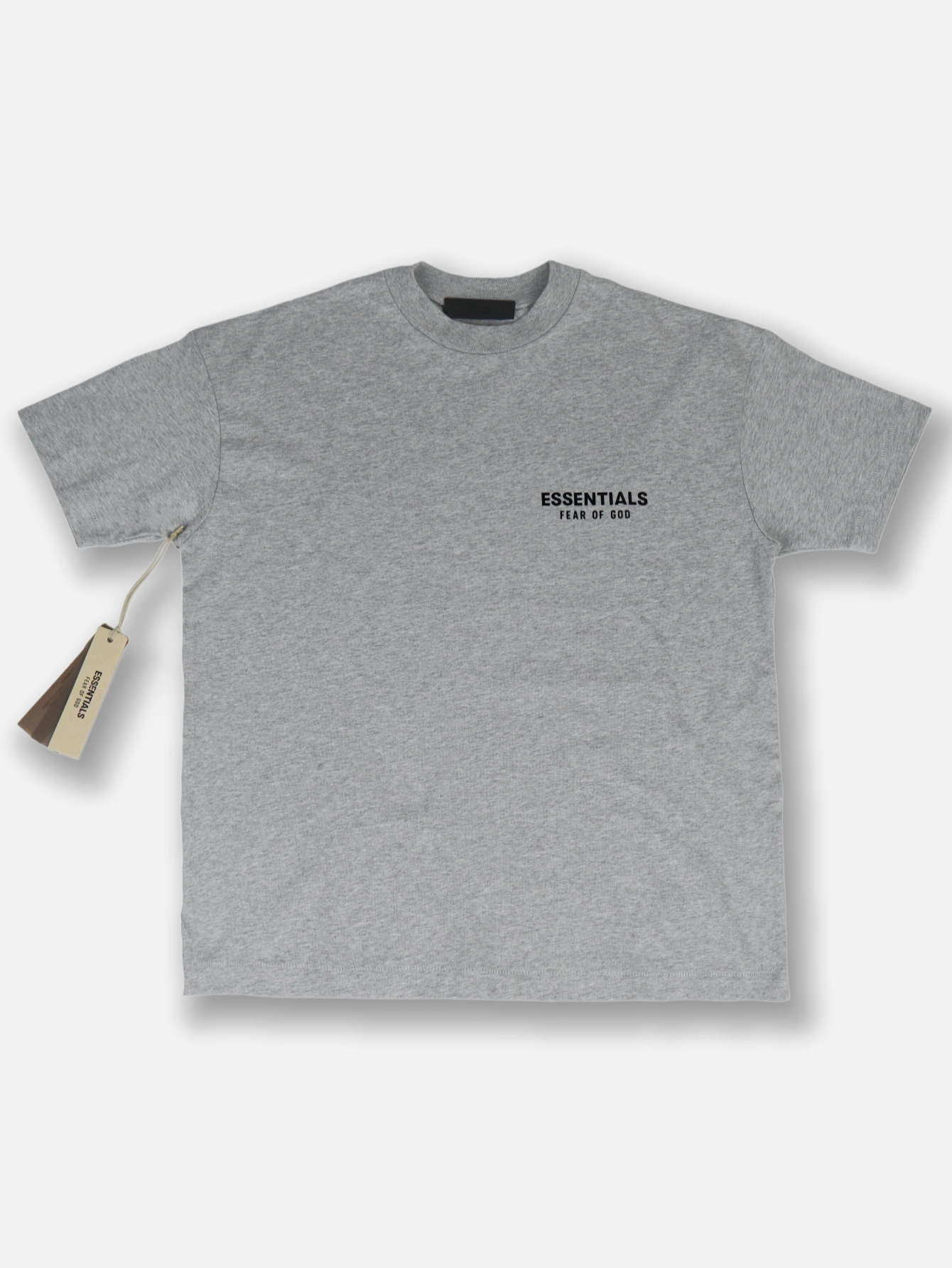 Essentials Relaxed Letter-Print T-Shirt - Lulualo