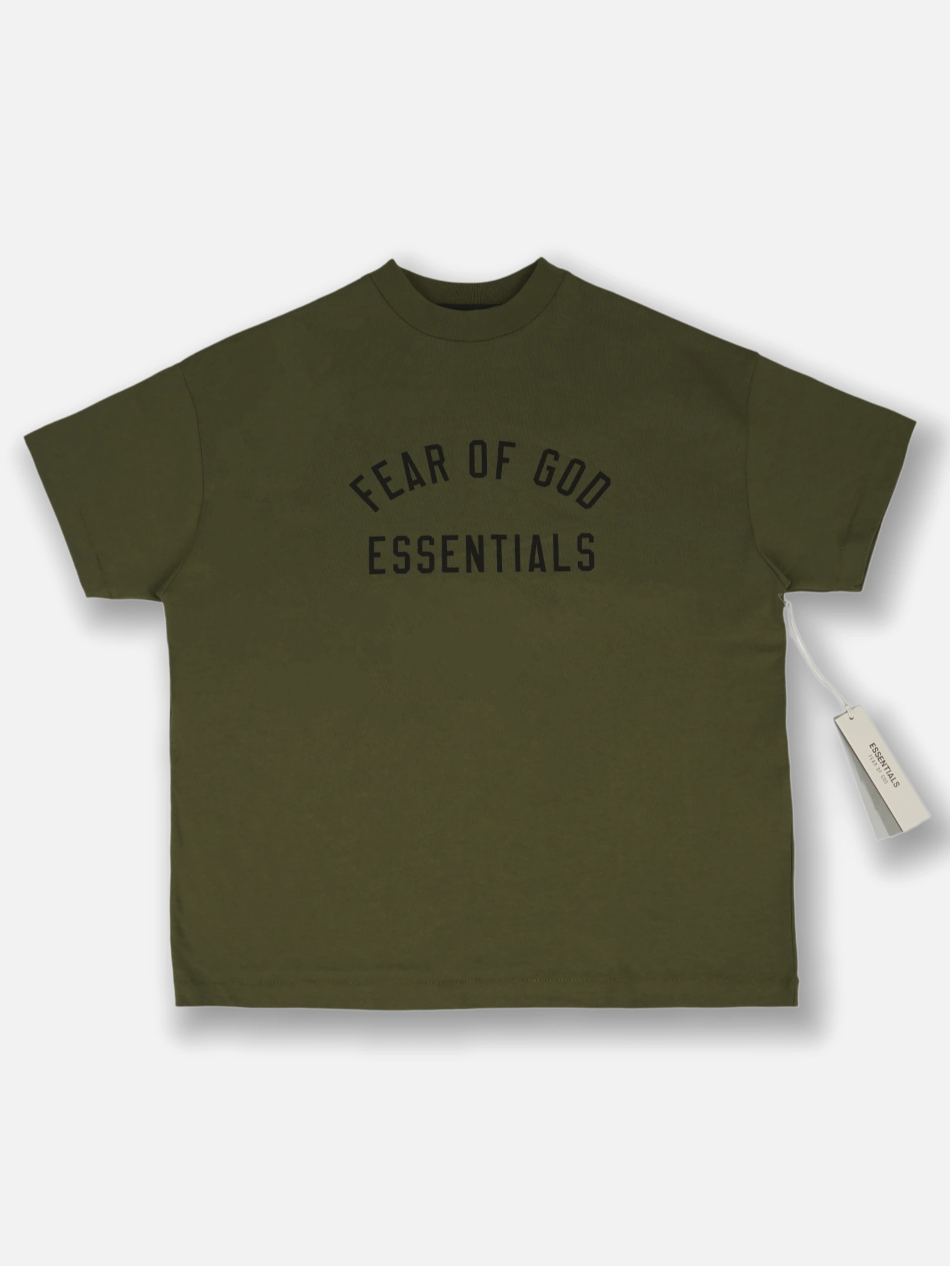 Essentials Relaxed Letter-Print T-Shirt - Lulualo
