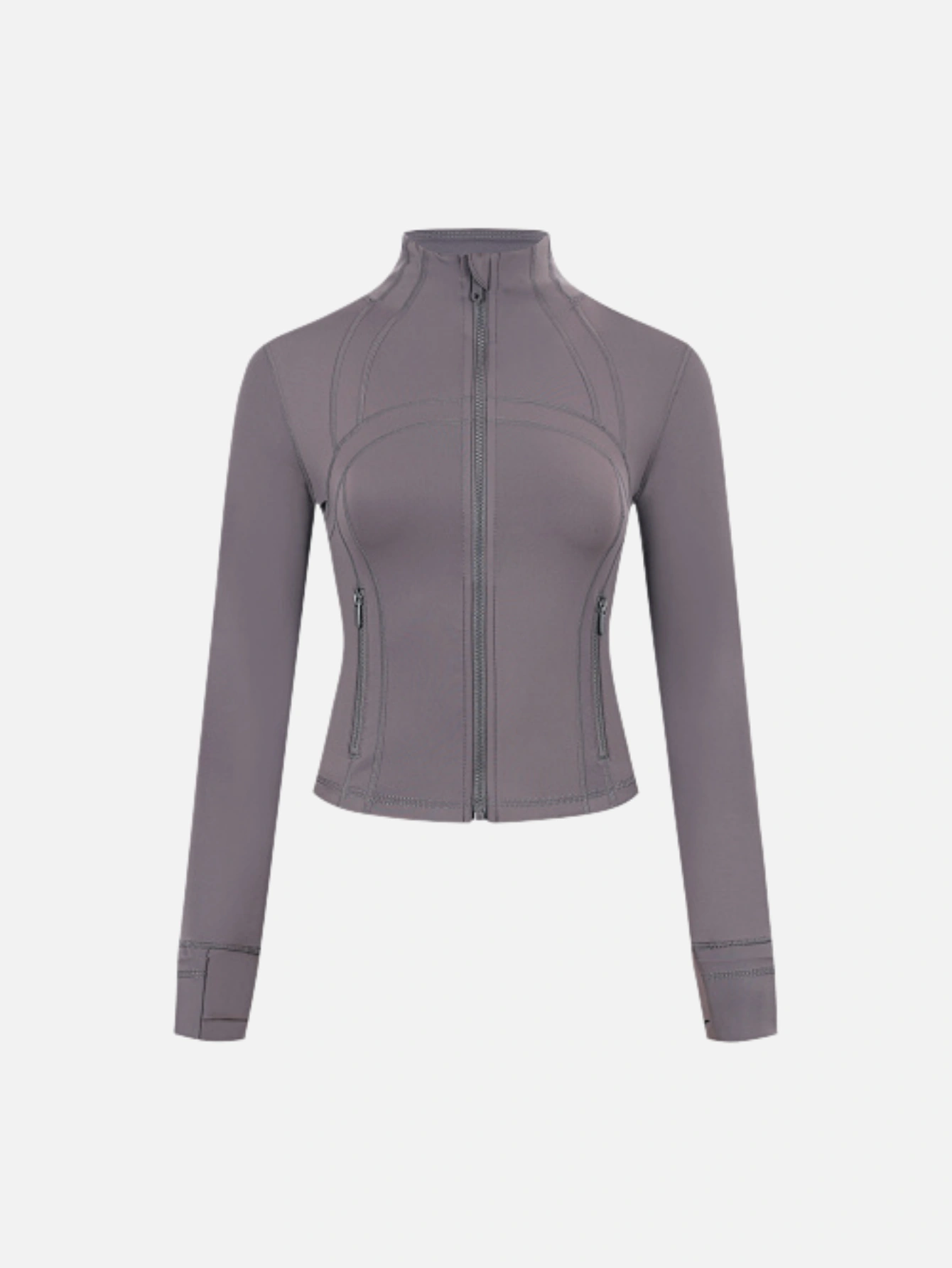 lululemon Cropped High-Neck Zip-Up Jacket - Lulualo