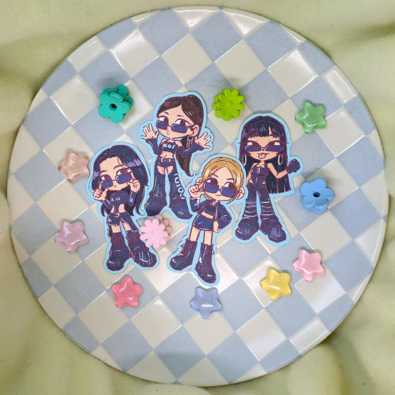 KATSEYE & TWICE Photo Sticker Pack - KATSEYE MERCH​