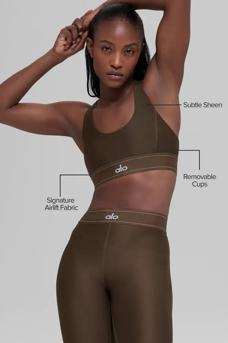 Alo Airlift High-Waist Sports Bra & Leggings 2-Piece Set