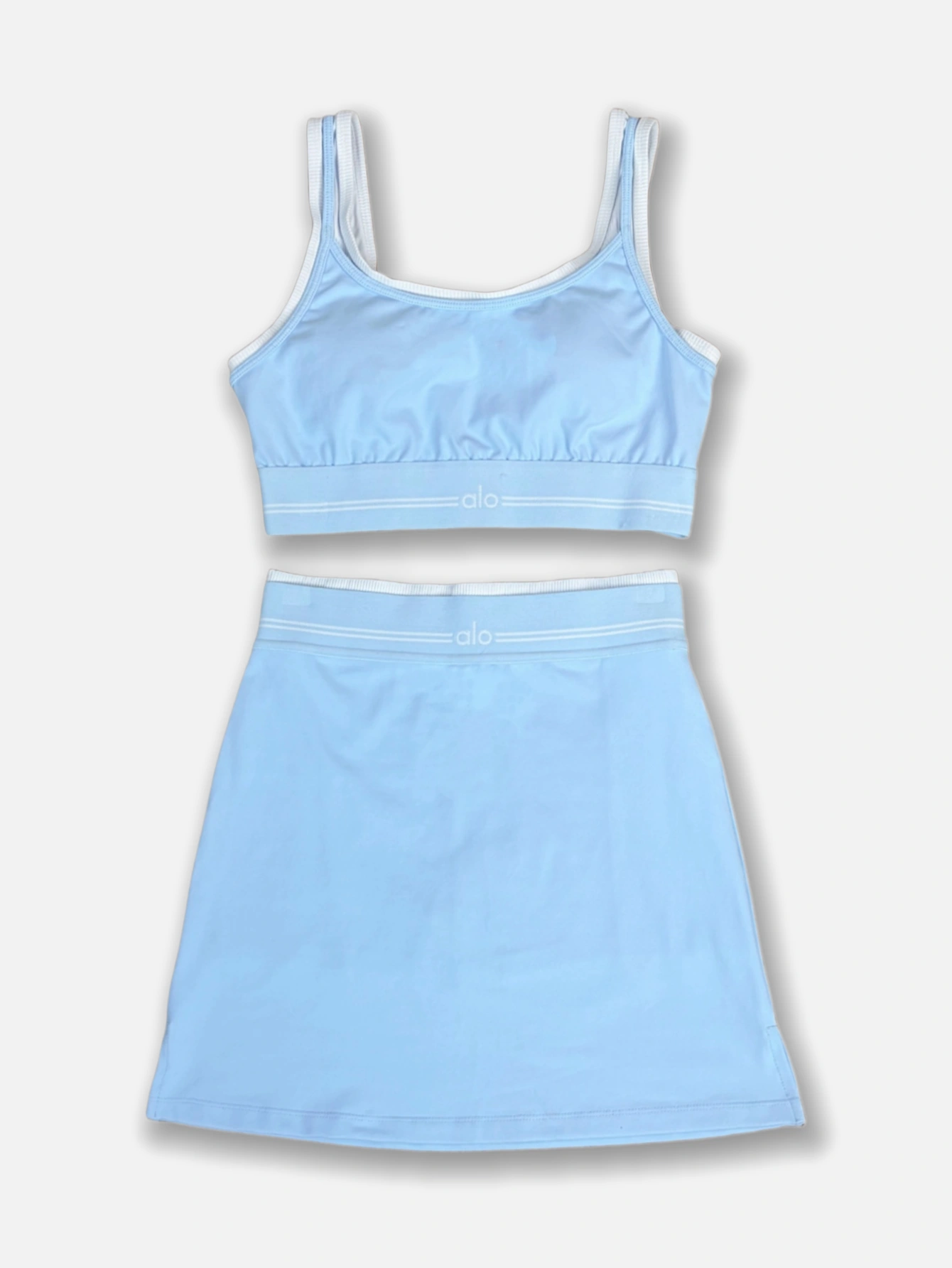 Women's Airbrush Better Together Tennis Skirt Set - Lulualo