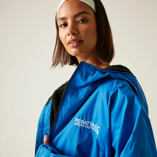 Adult Waterproof Changing Robe | Blue