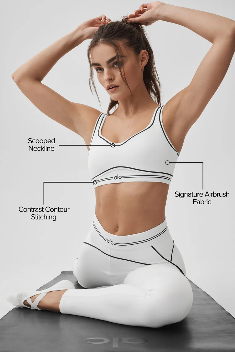 Alo High-Waist Sports Bra & Leggings 2-Piece Set - Lulualo
