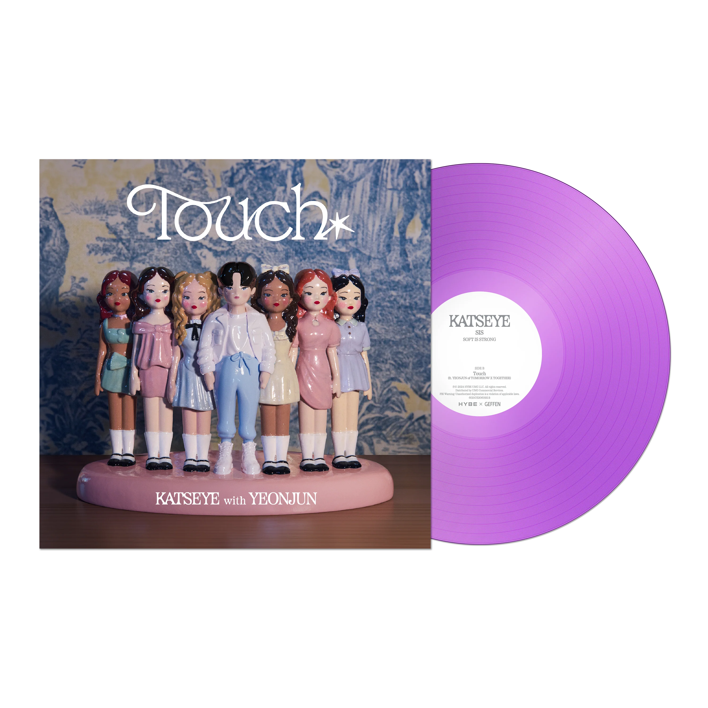 KATSEYE - Touch 7 Vinyl - KATSEYE MERCH​
