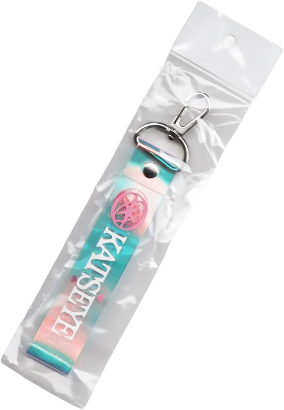 KATSEYE Logo Wrist Strap Keychain - KATSEYE MERCH​
