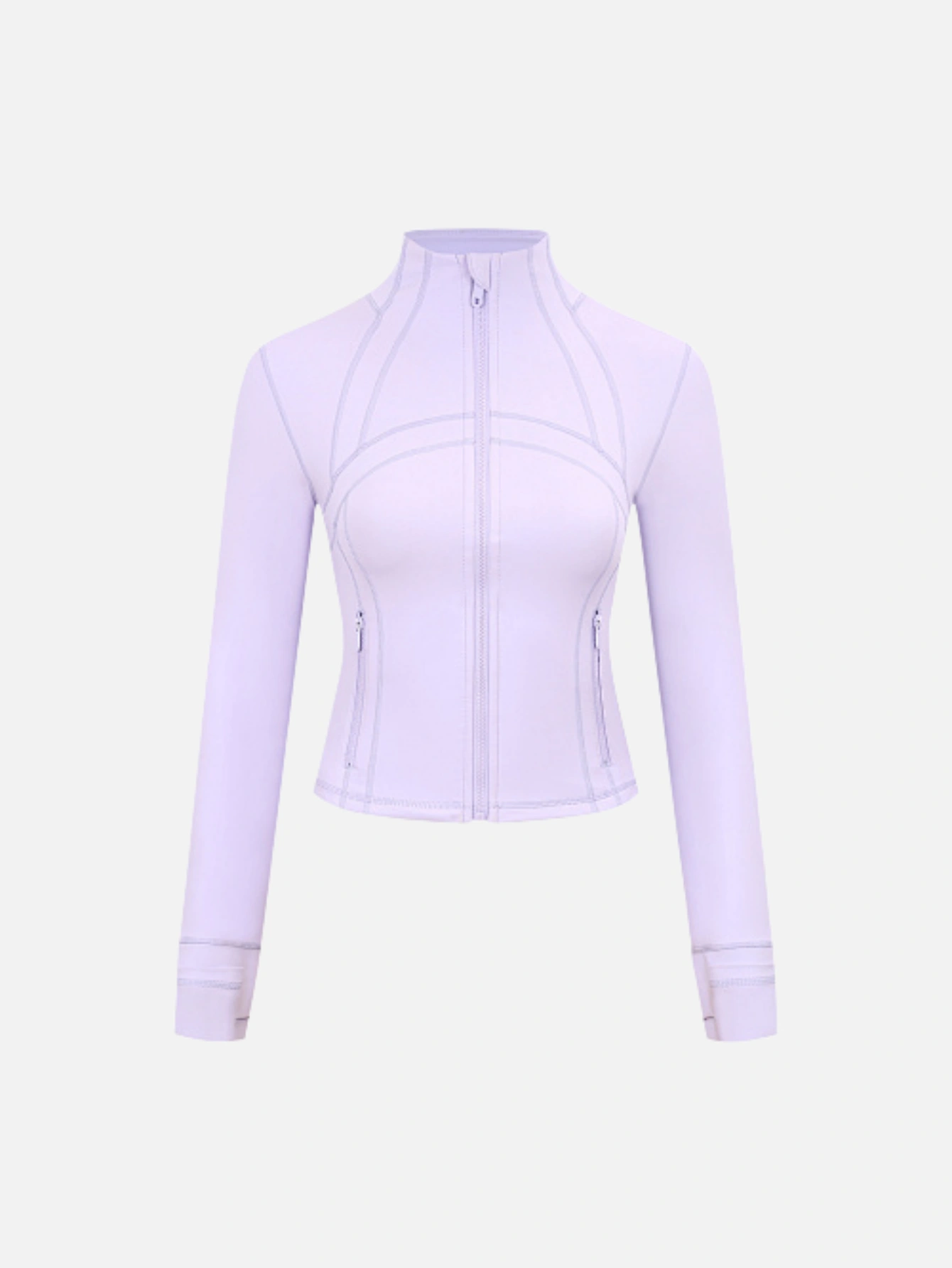 lululemon Cropped High-Neck Zip-Up Jacket - Lulualo