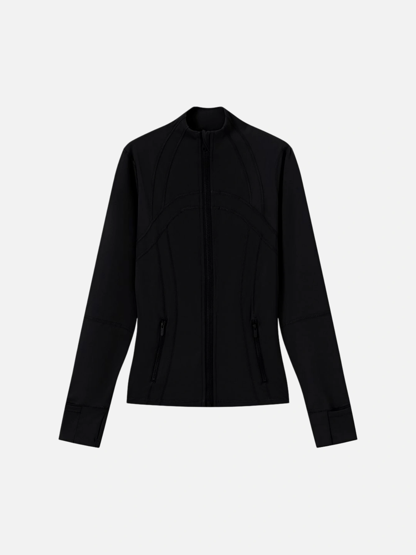 Slim-Fit Full-Zip Athletic Jacket - Lulualo