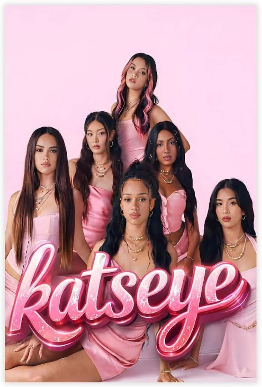 Canvas Poster Katseye II Vibrant Colors For Home Office - KATSEYE MERCH​