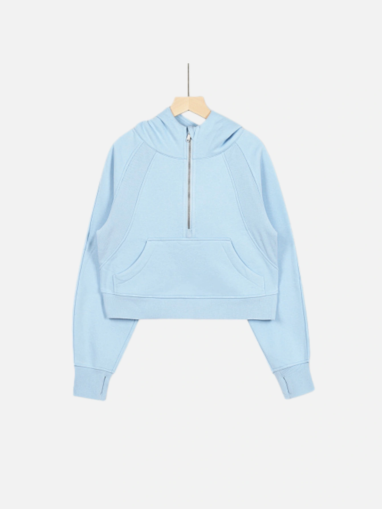 lululemon Cropped Half-Zip Hoodie - Lulualo