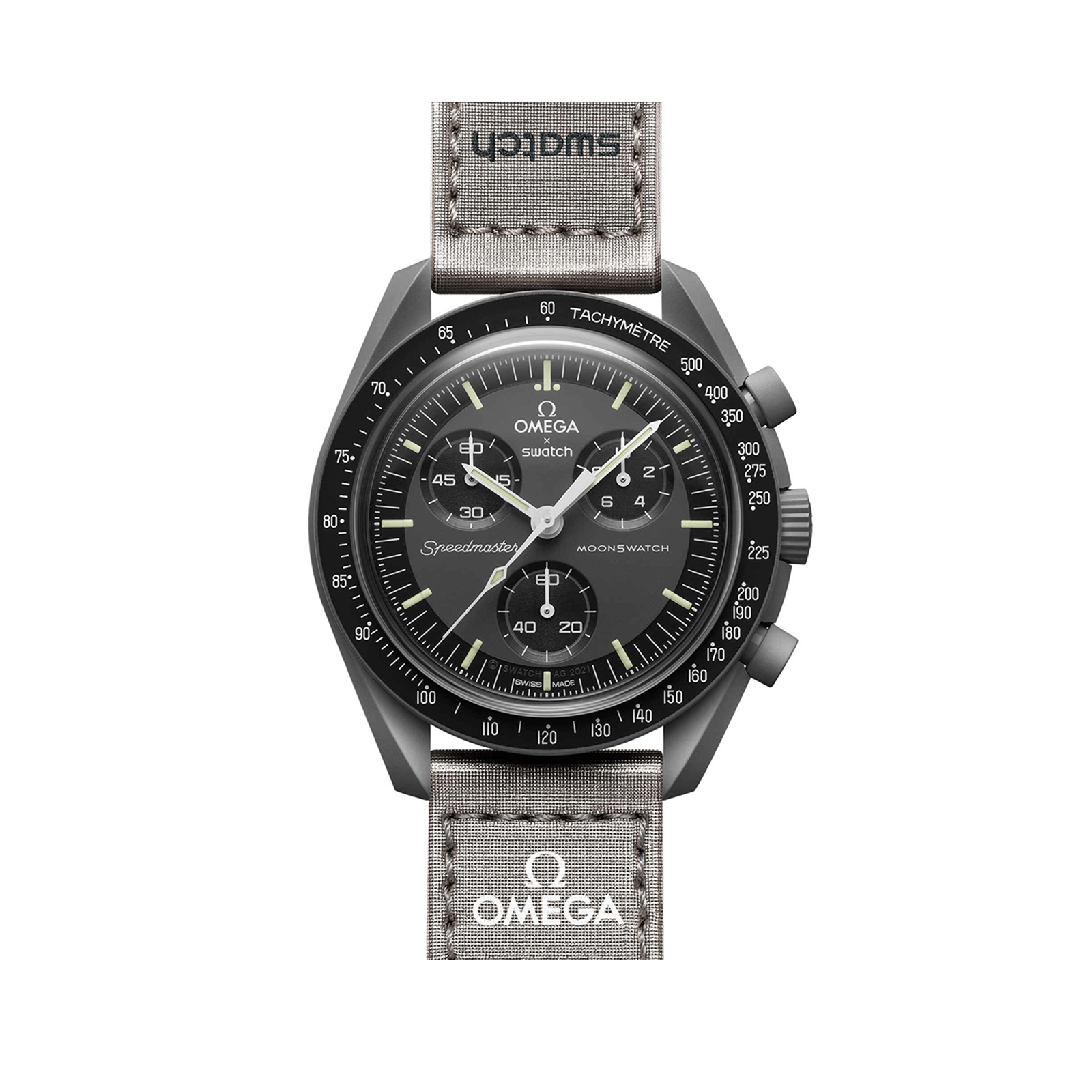 【Super Clone】Swatch x Omega SO33A100 Bioceramic Moonswatch Mission to Mercury