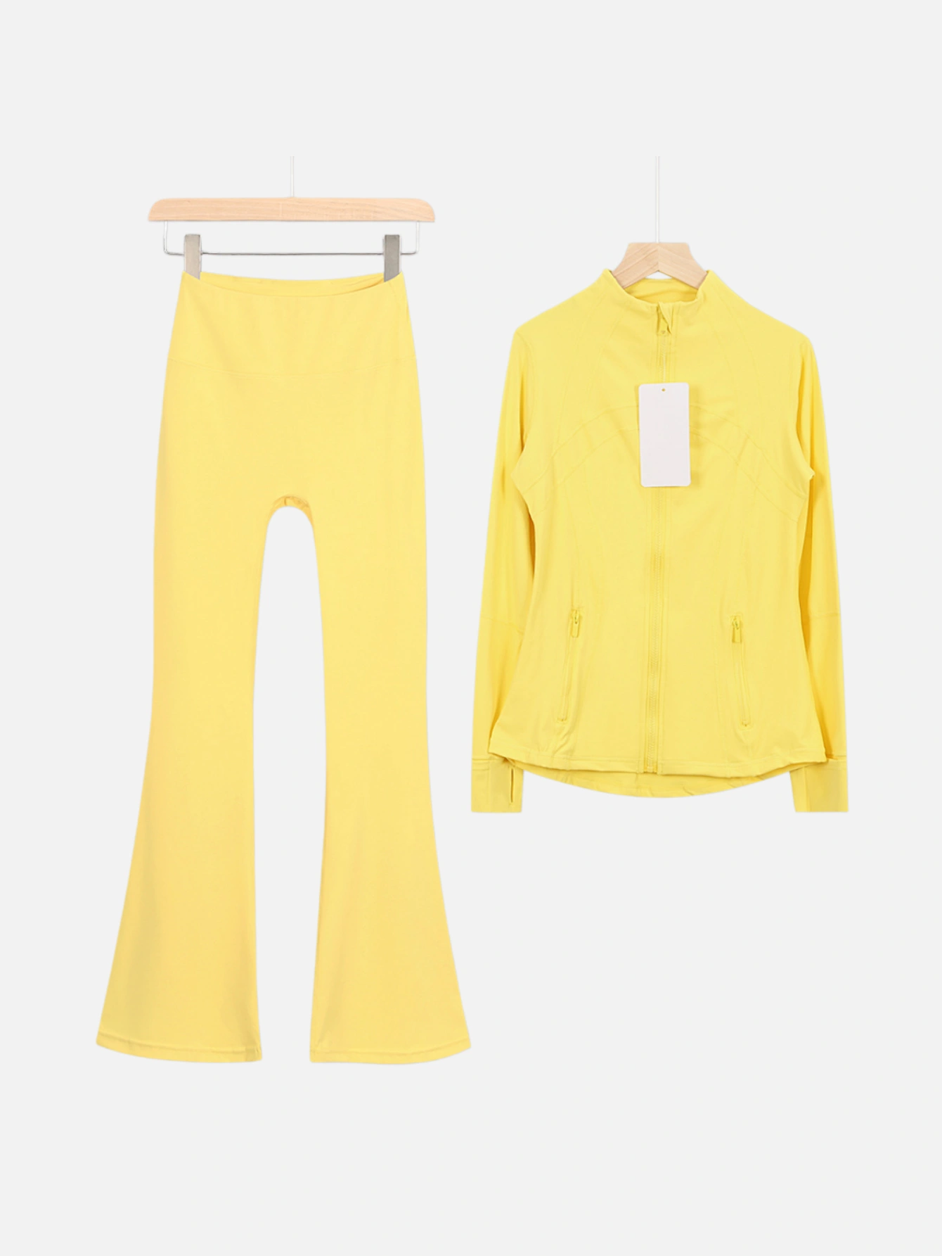 lululemon Zip-Up Jacket & Flared Pants 2-Piece Set - Lulualo