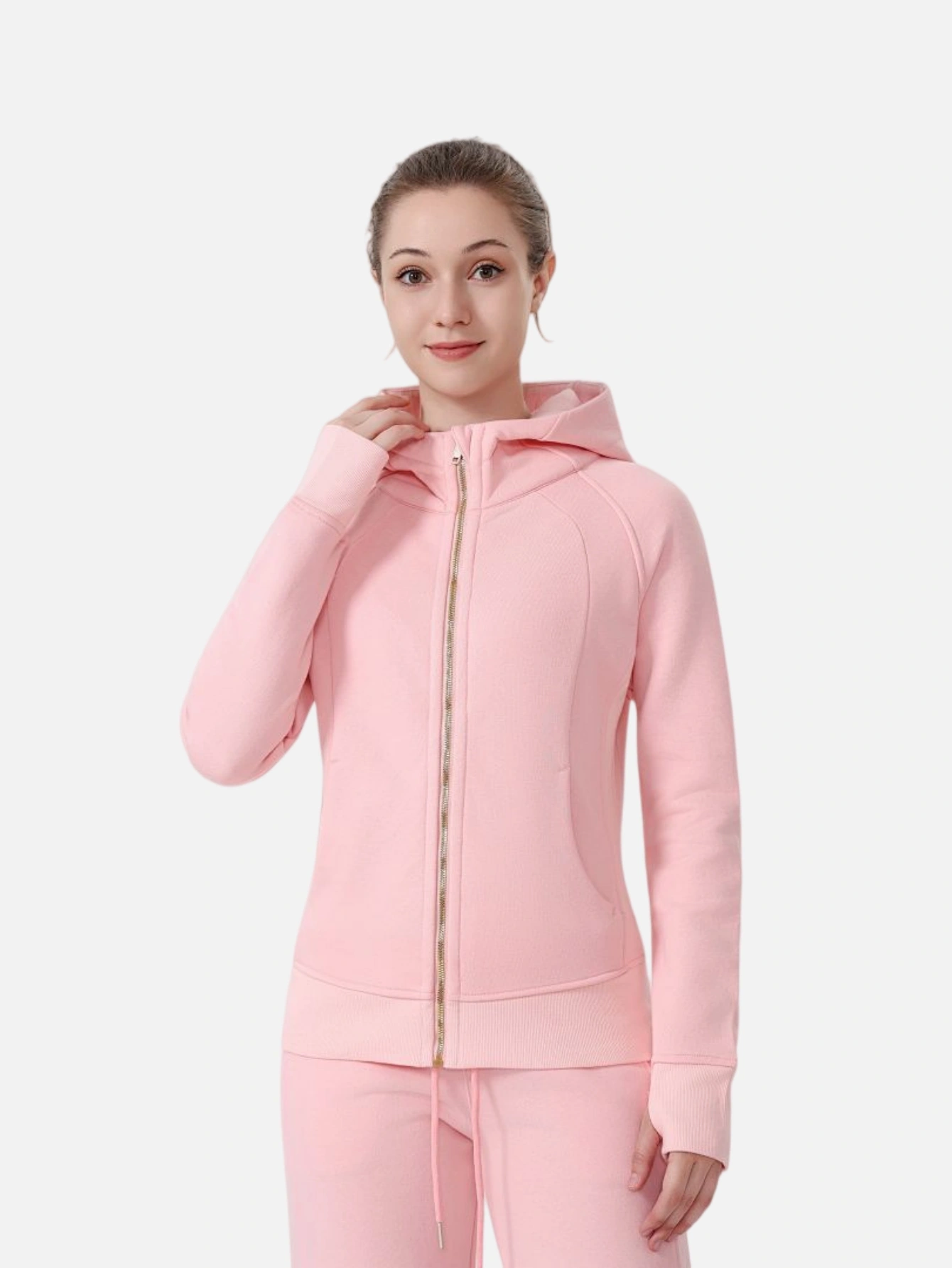 lululemon Cropped Full-Zip Hoodie - Lulualo