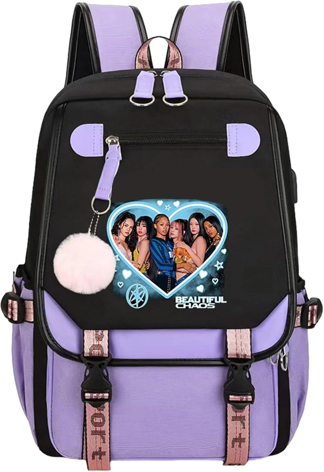 Katseye Backpack Lightweight Campus Backpack For Girls Teens - KATSEYE MERCH​
