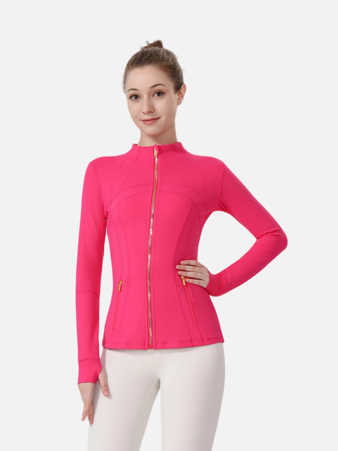 lululemon Slim-Fit Zip-Up Athletic Jacket - Lulualo