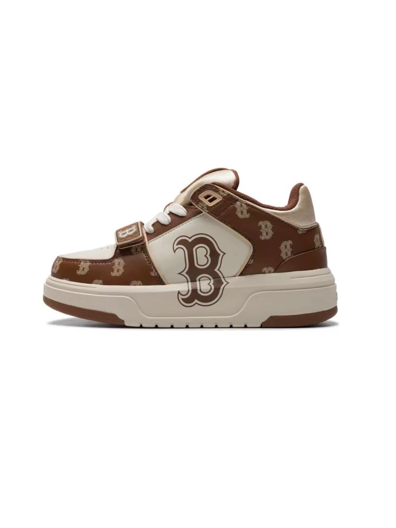Chunky Liner Mid Sneakers New York Yankees Monogram Casual Shoes Unisex Thick-Sole Platform Trainers Multi-Colors Available Retro Streetwear Style for Men Women - Lulualo