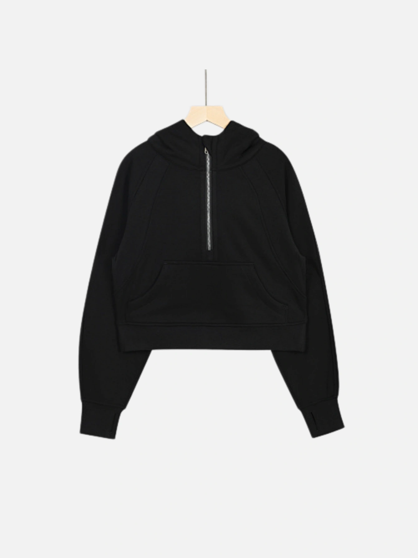 lululemon Cropped Half-Zip Hoodie - Lulualo