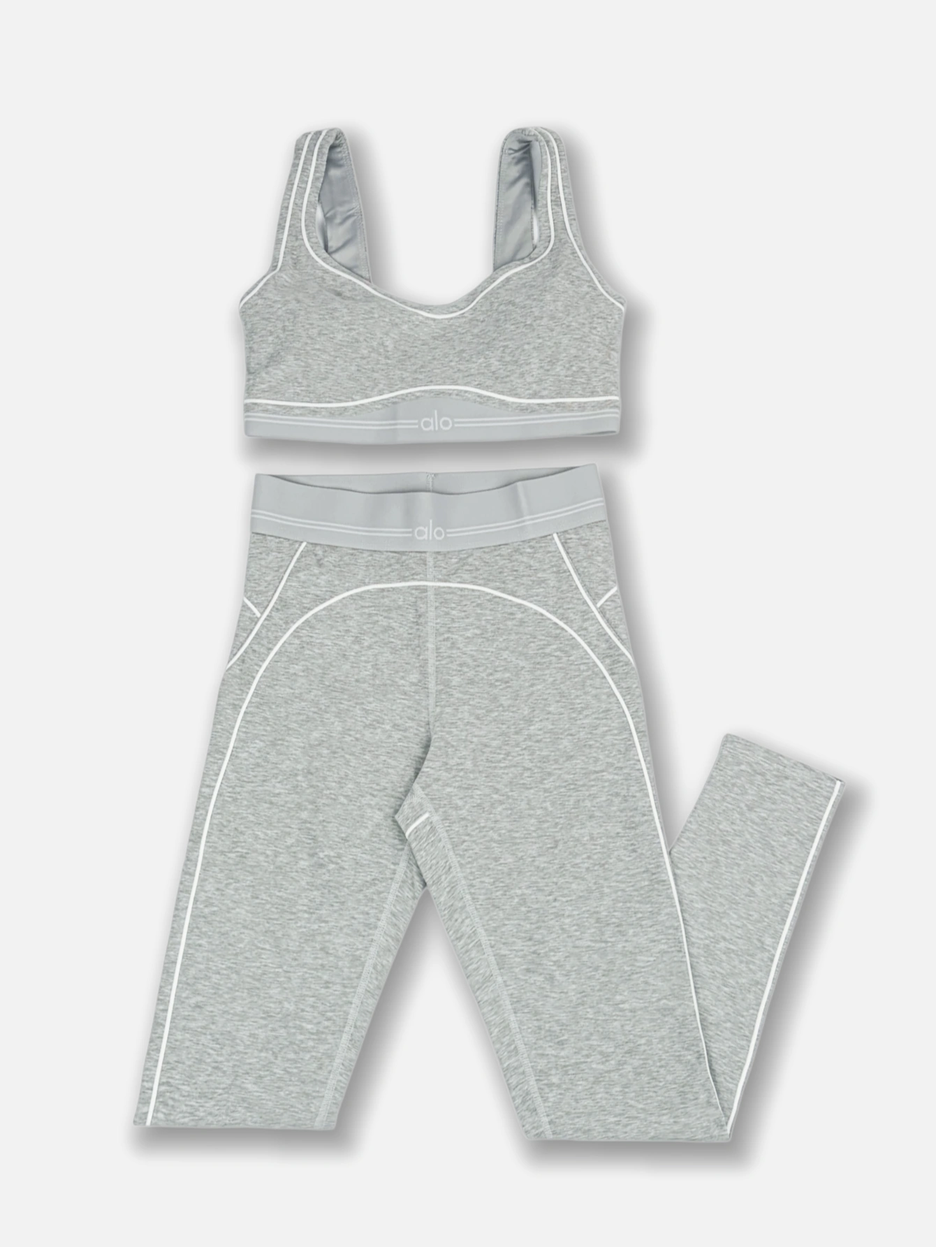 Women's High Waist Yoga Leggings & Sports Bra Set - Lulualo