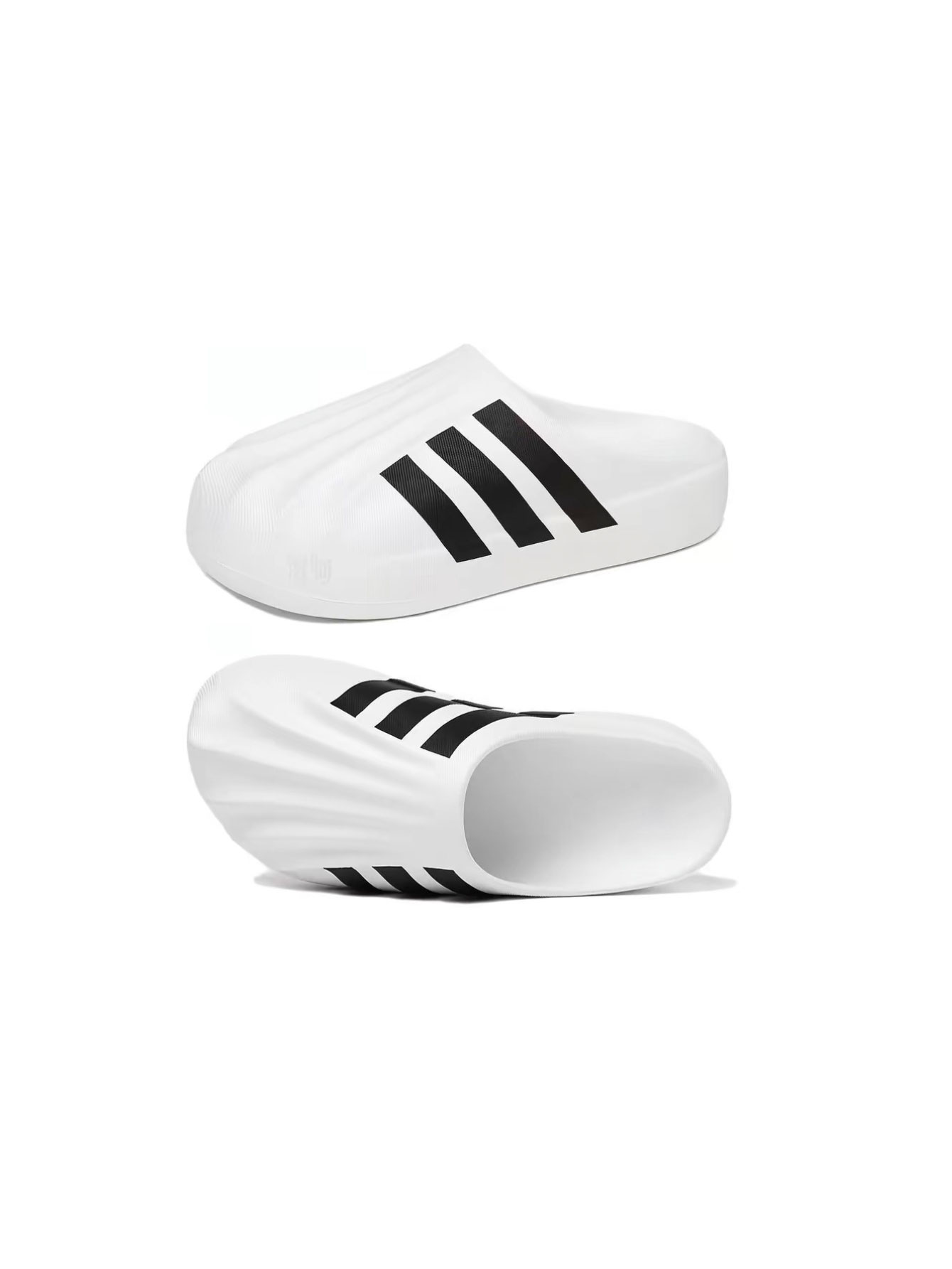 Adifom Superstar Mule Iconic 3-Stripes Slip-On Slippers All-Day Comfort EVA Clogs for Indoor & Outdoor Multiple Colors - Lulualo