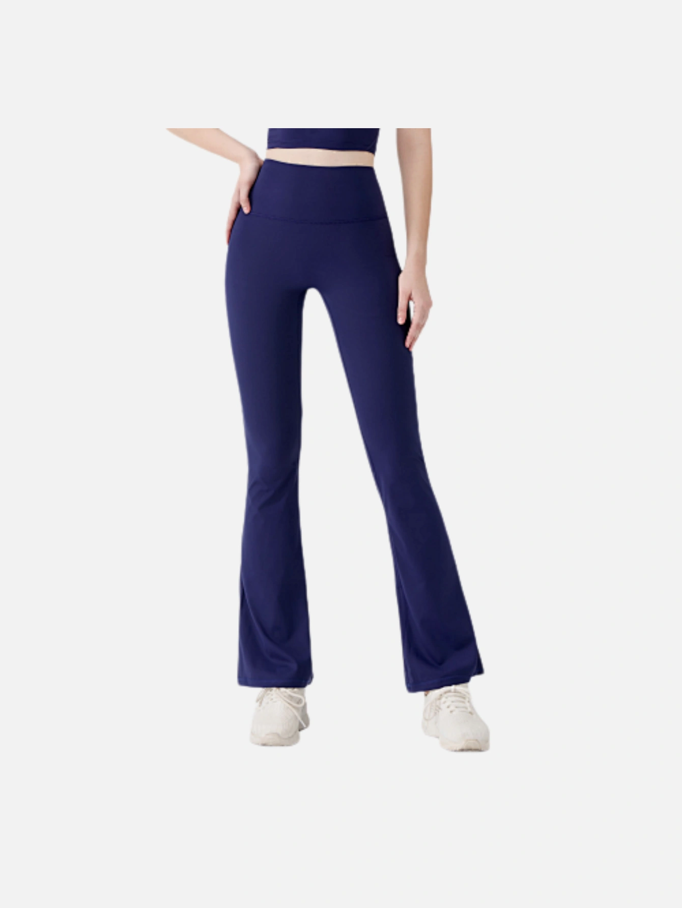 Women's High-Waist Split Flare Yoga Pants - Lulualo