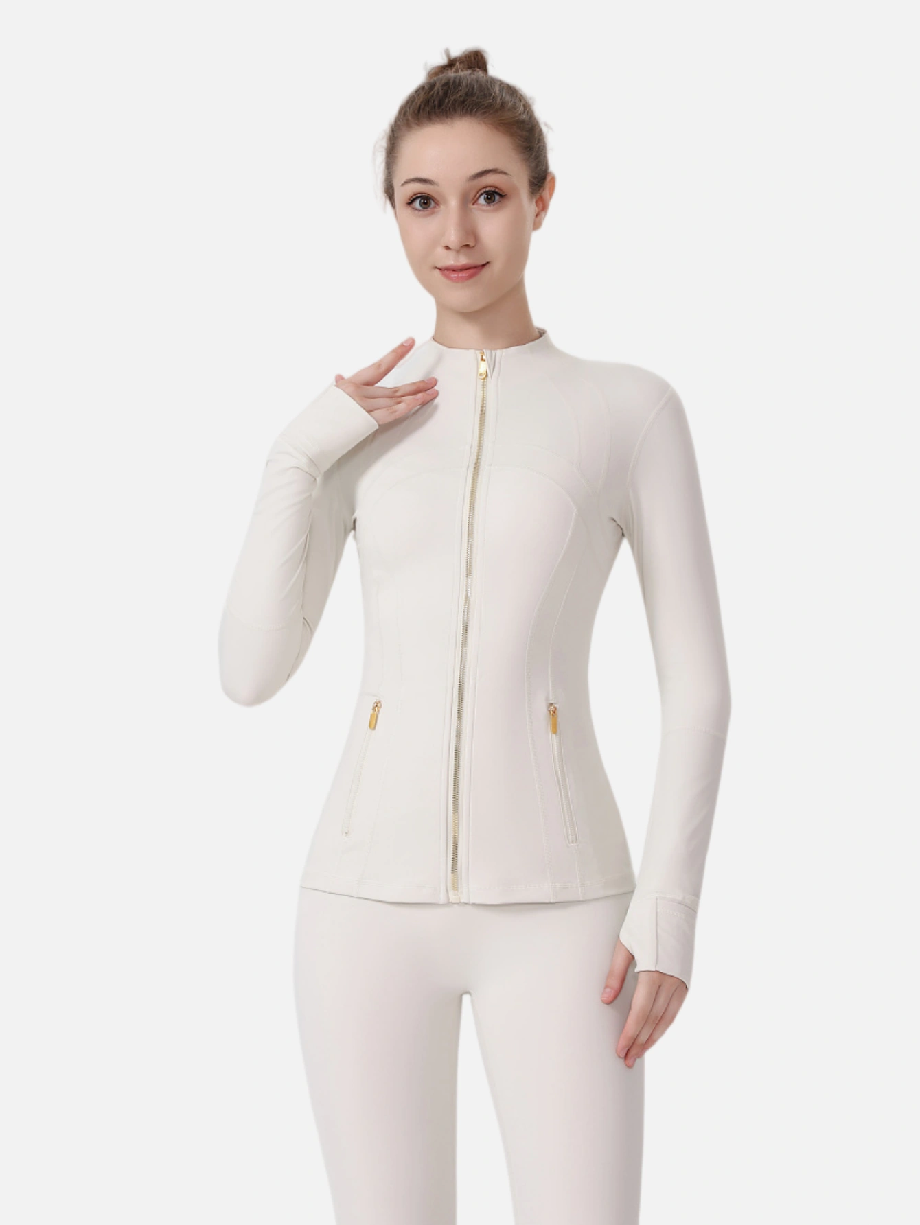 lululemon Slim-Fit Zip-Up Athletic Jacket - Lulualo