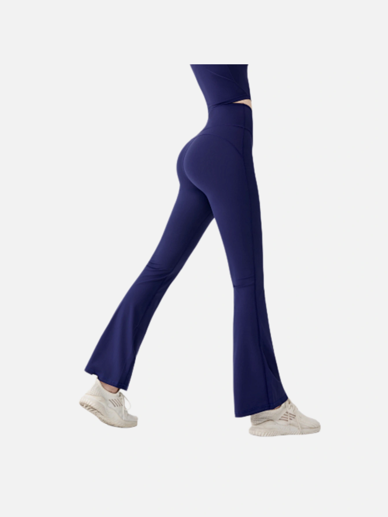 Women's High-Waist Split Flare Yoga Pants - Lulualo
