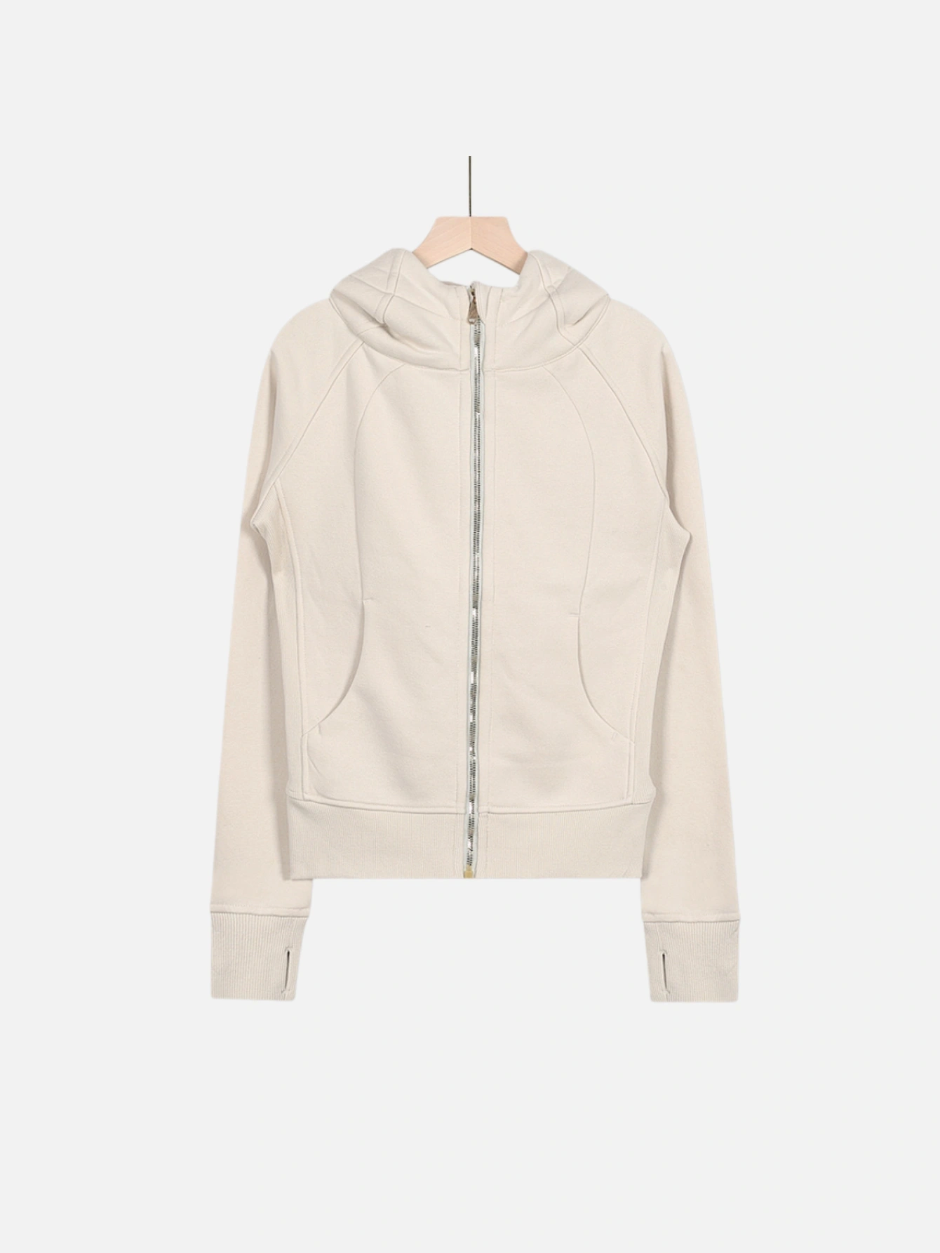 lululemon Cropped Full-Zip Hoodie - Lulualo