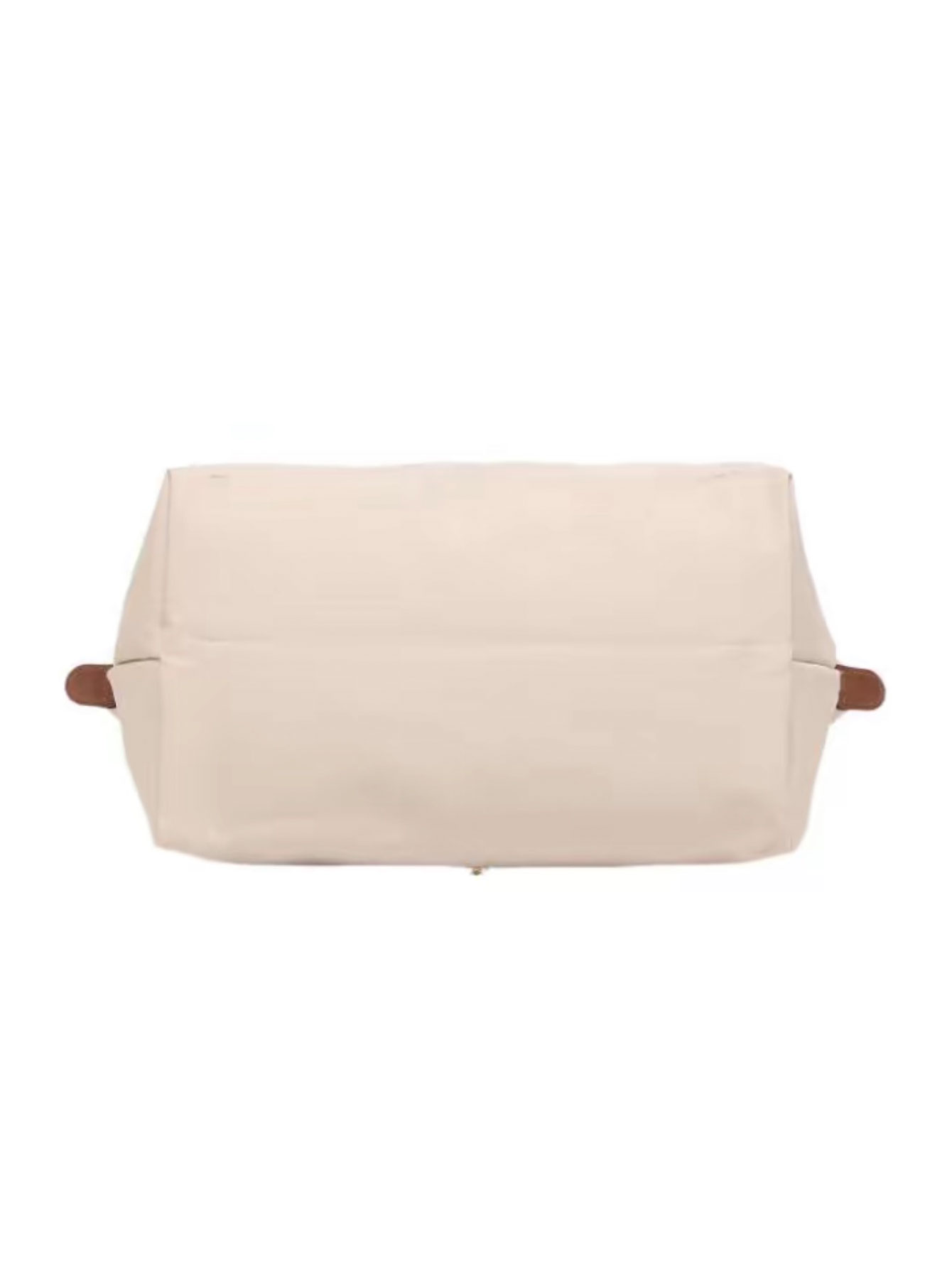 [Fast Ship From US Warehouse]Classic Leather Trim Nylon Tote Handbag - Lulualo