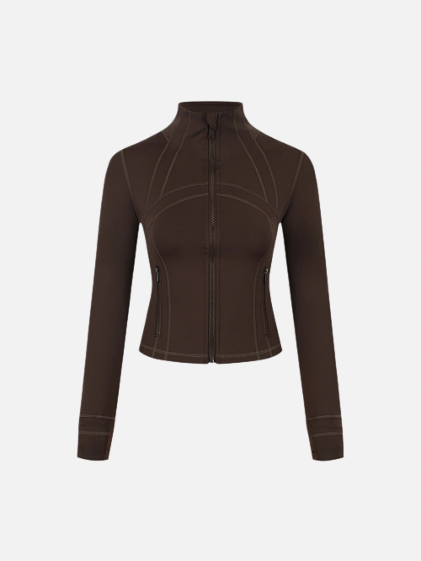 lululemon Cropped High-Neck Zip-Up Jacket - Lulualo
