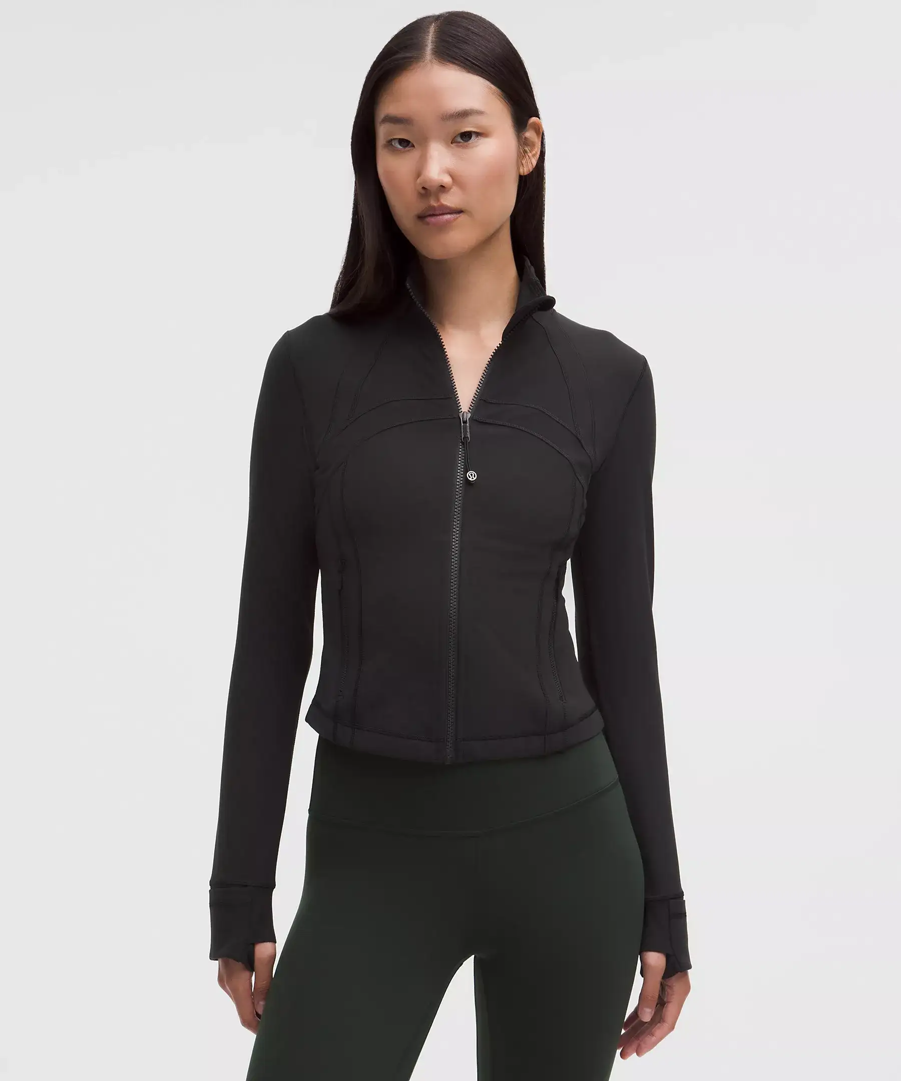 lululemon Cropped High-Neck Zip-Up Jacket - Lulualo