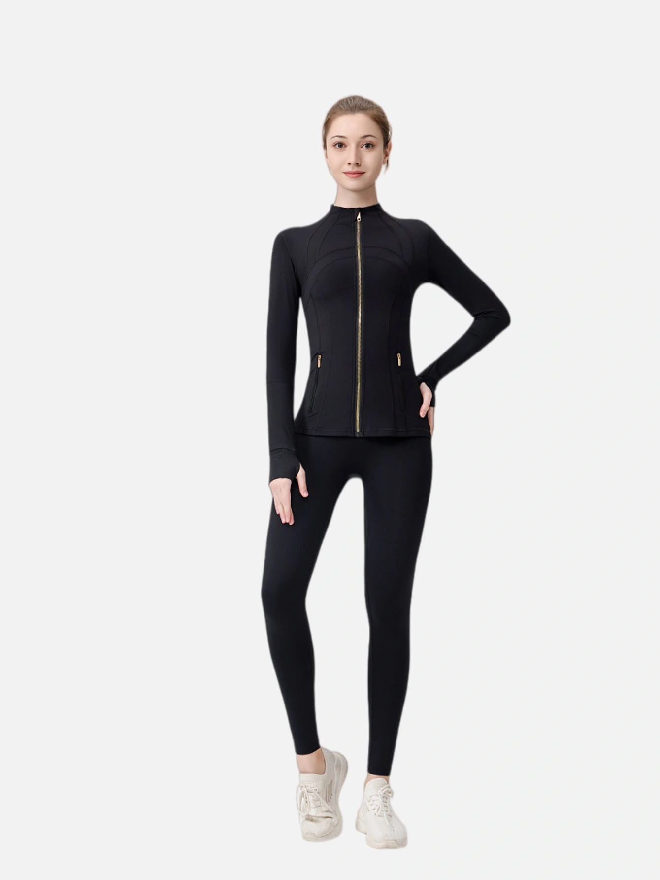 lululemon Slim-Fit Zip-Up Athletic Jacket - Lulualo