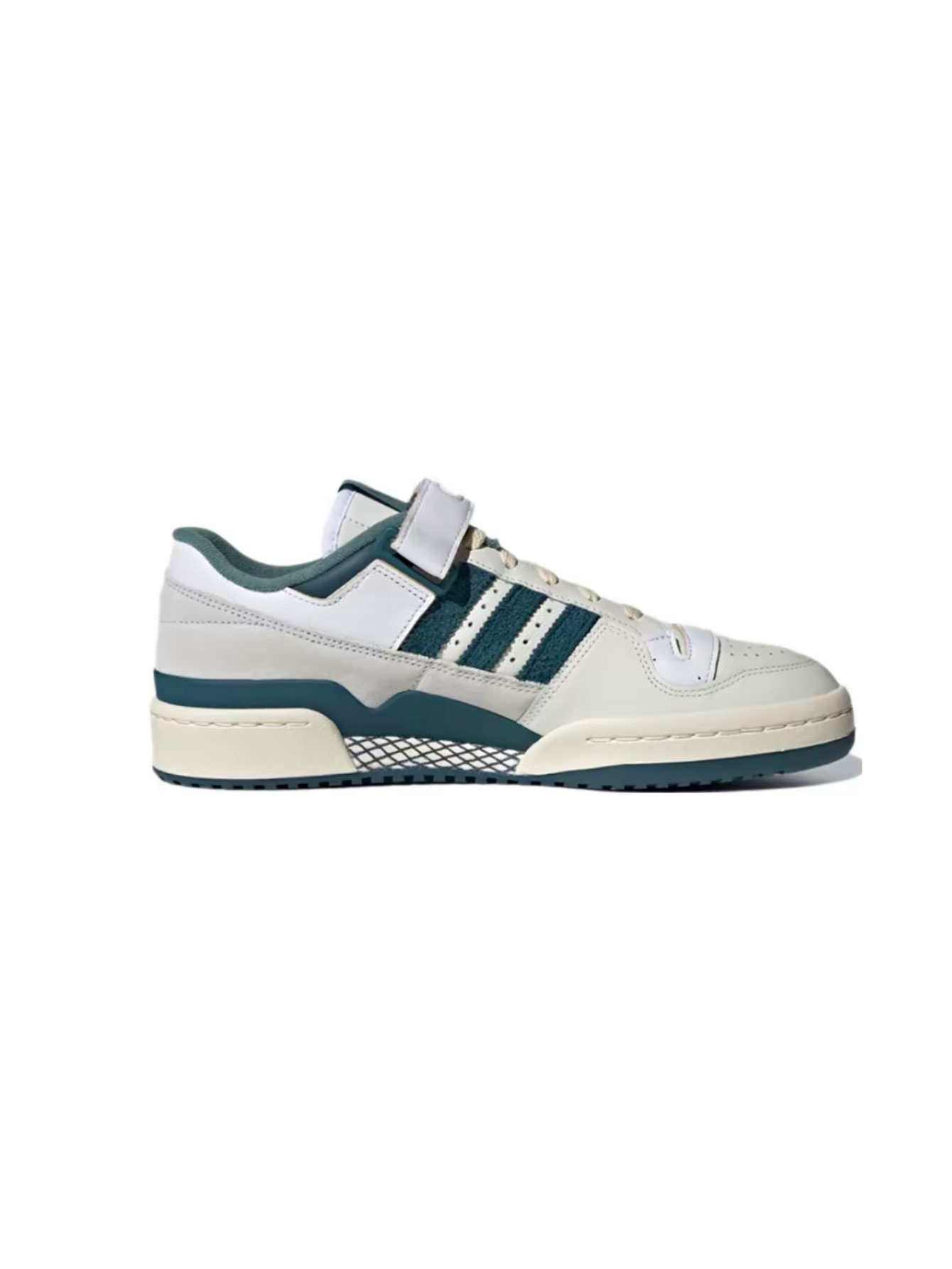 Forum Retro Leather & Suede Low-Top Sneakers - Lulualo