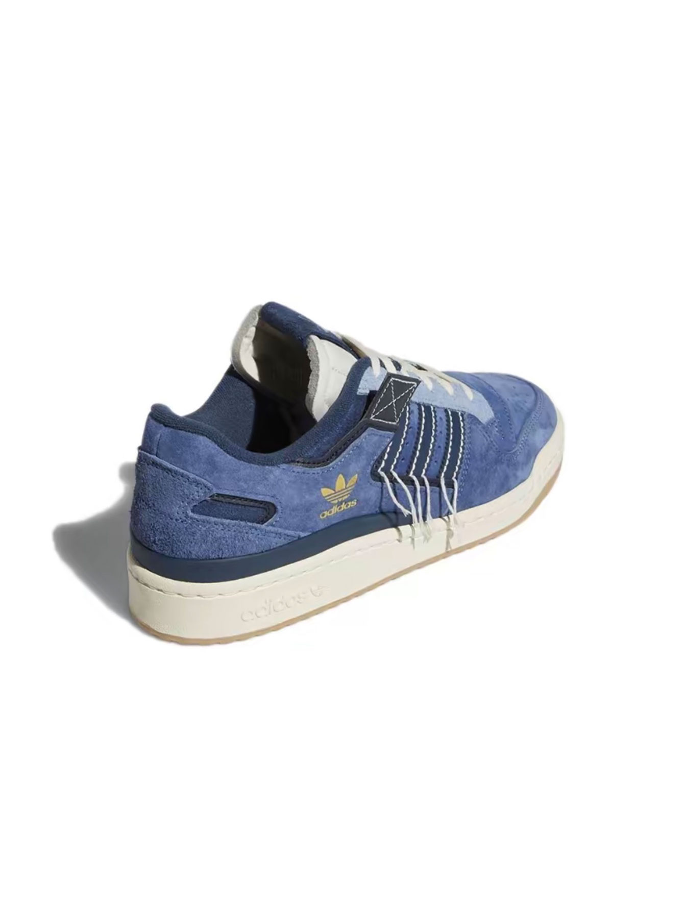Forum Retro Leather & Suede Low-Top Sneakers - Lulualo