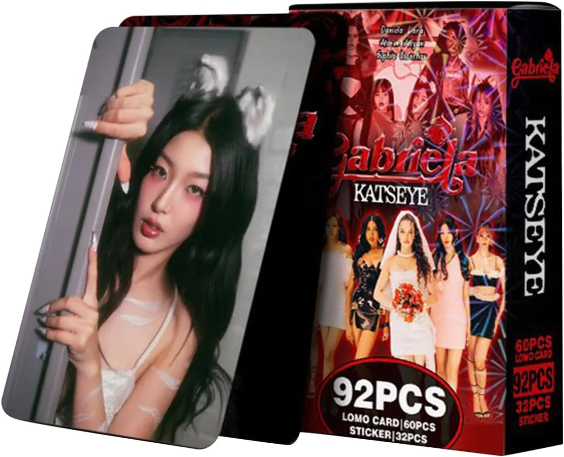 BDNXTV KATSEYE Photocards Set Collectible Idol Cards For Fans Gift Pack Mini Lomo Merch - KATSEYE MERCH​