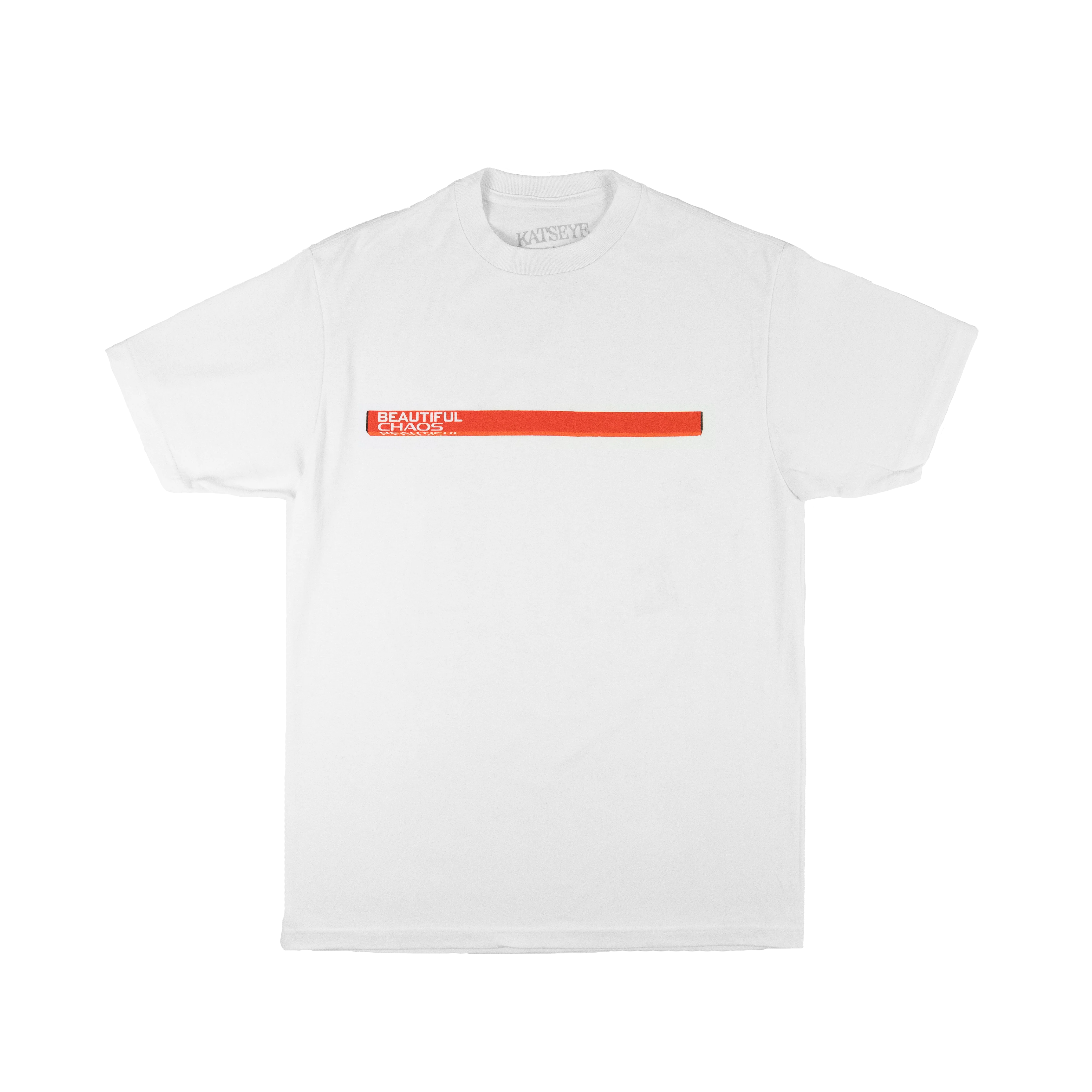 BEAUTIFUL CHAOS Routing T-Shirt (White) - KATSEYE MERCH​