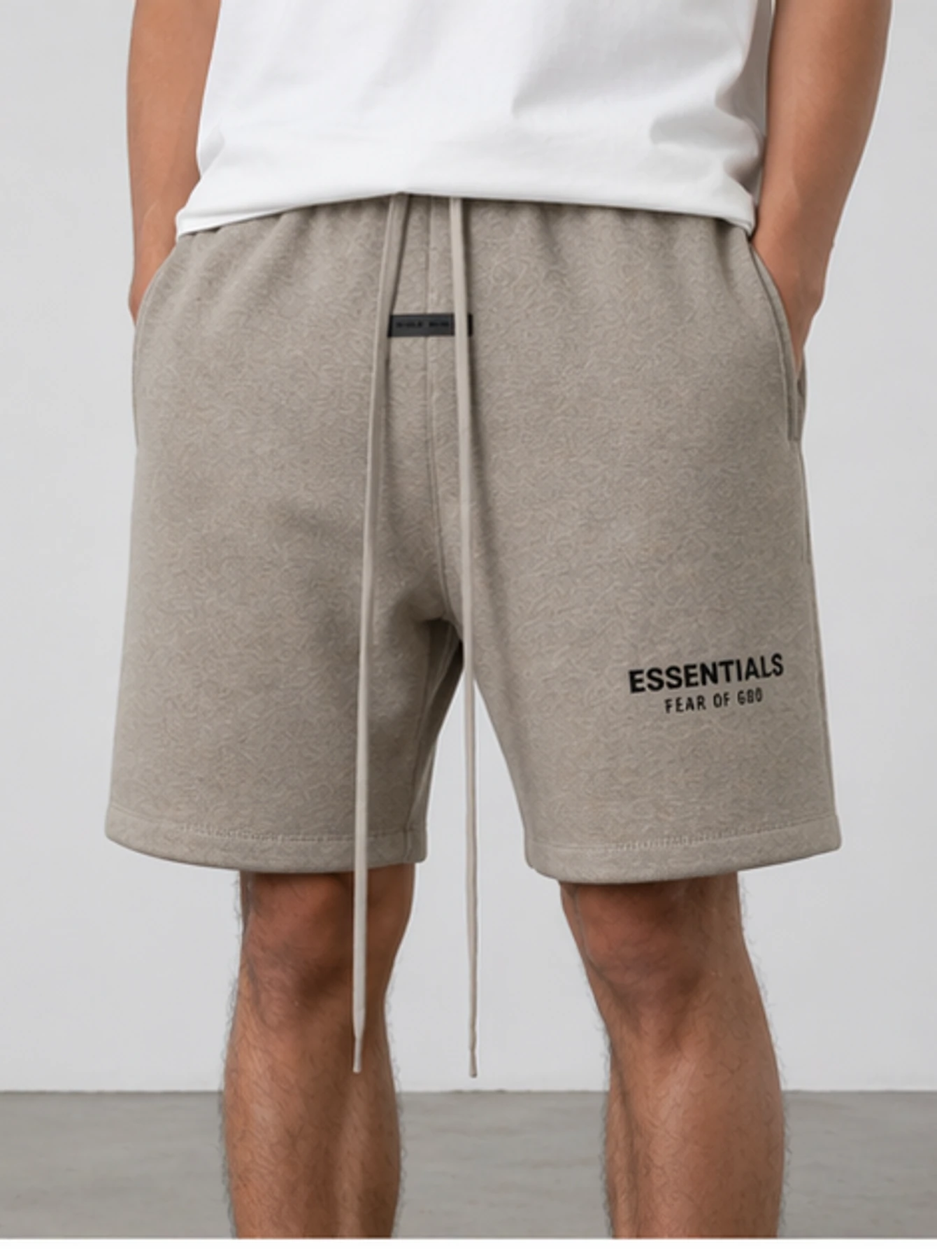 Essentials Cement Gray Shorts | US Warehouse - Lulualo