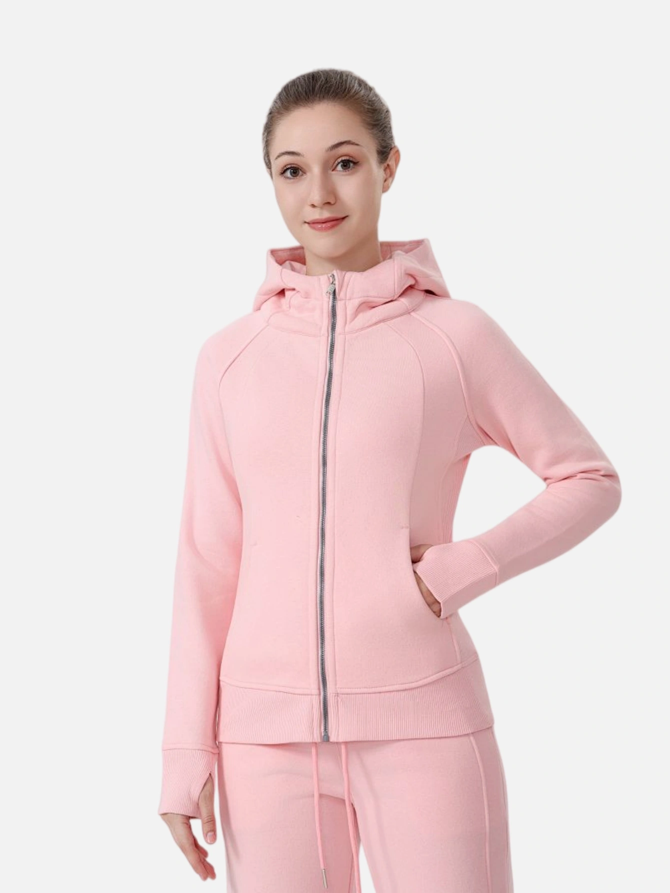 lululemon Cropped Full-Zip Hoodie - Lulualo