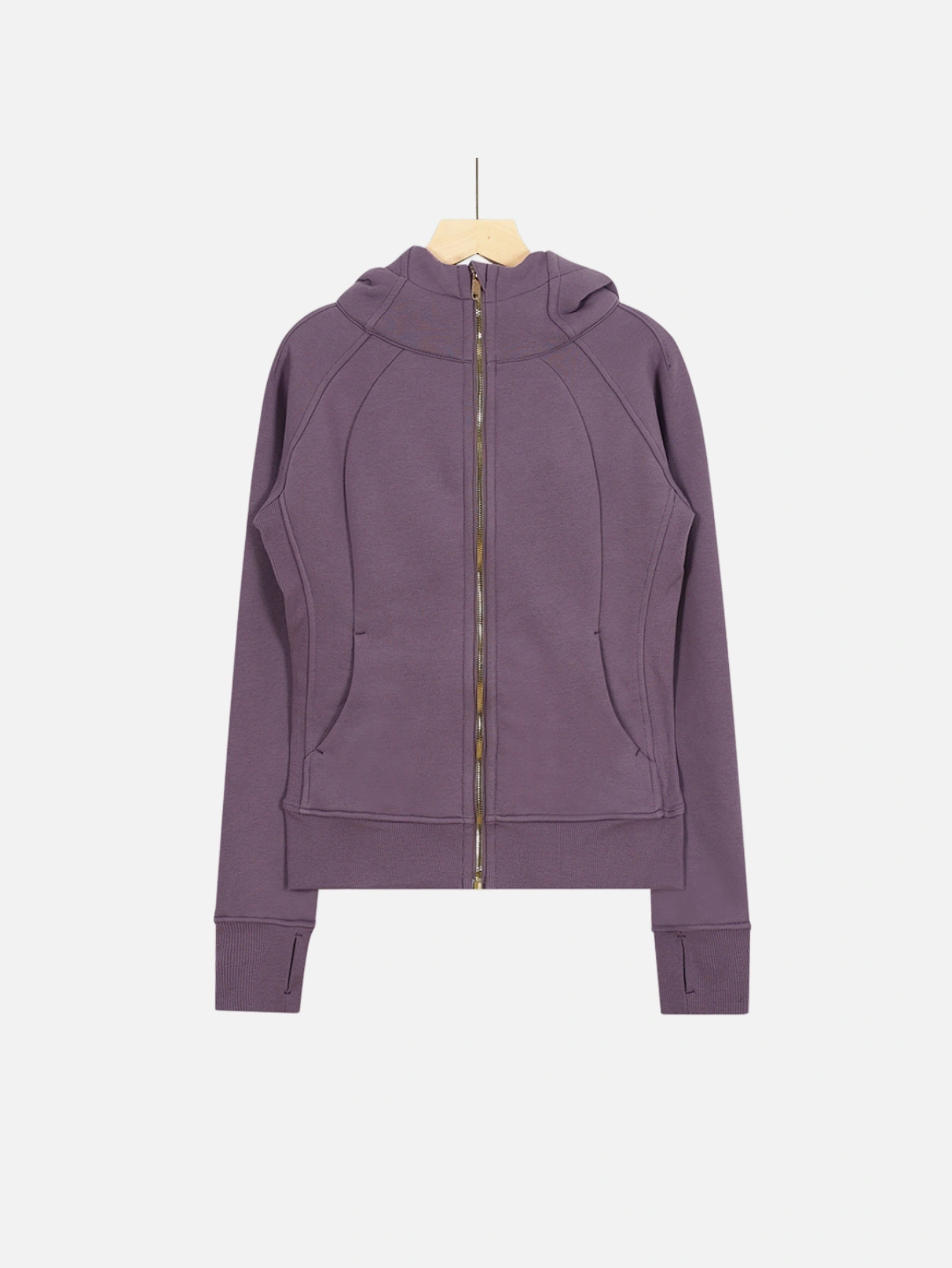 lululemon Cropped Full-Zip Hoodie - Lulualo