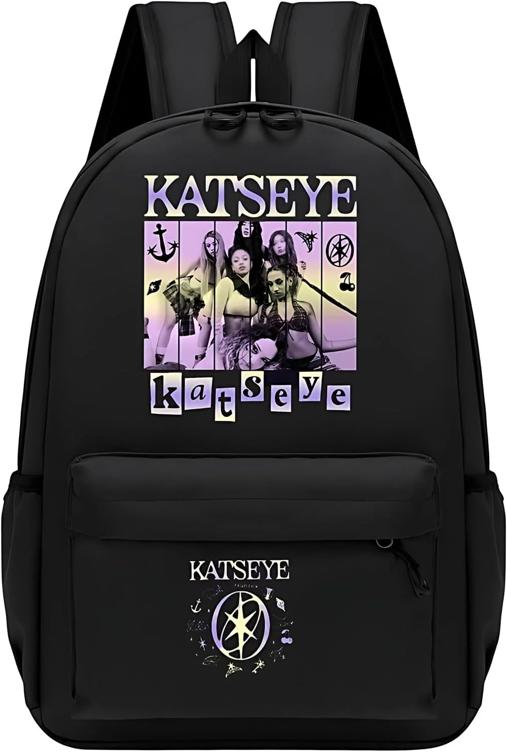 Katseye Backpack Lightweight Campus Bag For Fans Teens - KATSEYE MERCH​