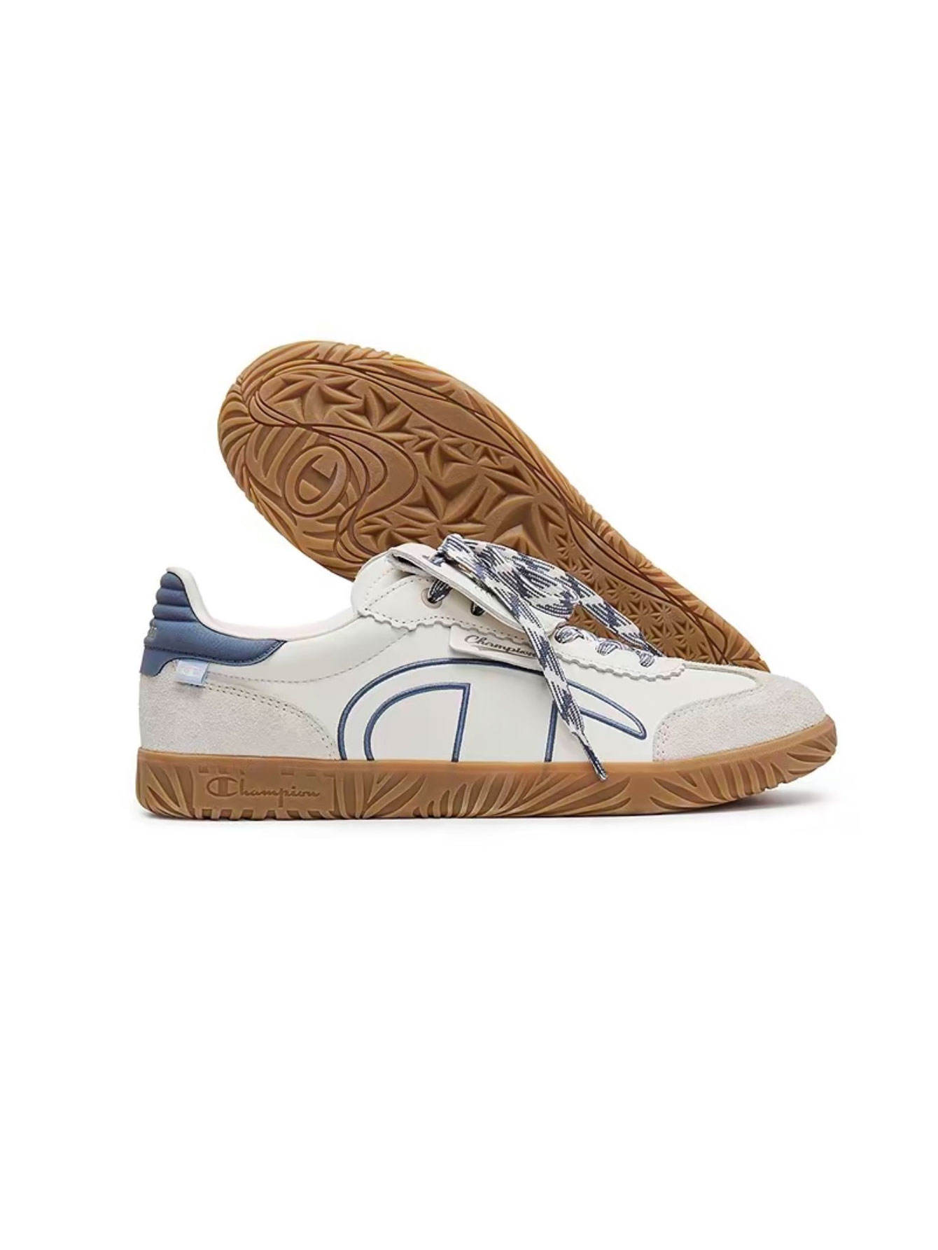 Unisex Retro Gum-Sole Leather & Suede Sneakers - Lulualo