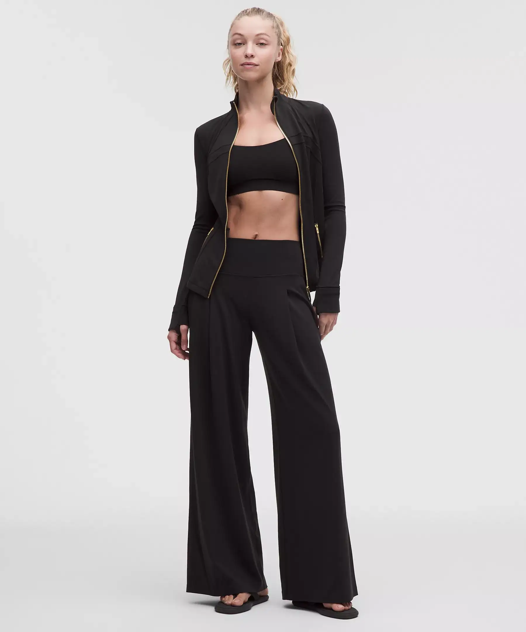 lululemon Slim-Fit Zip-Up Athletic Jacket - Lulualo