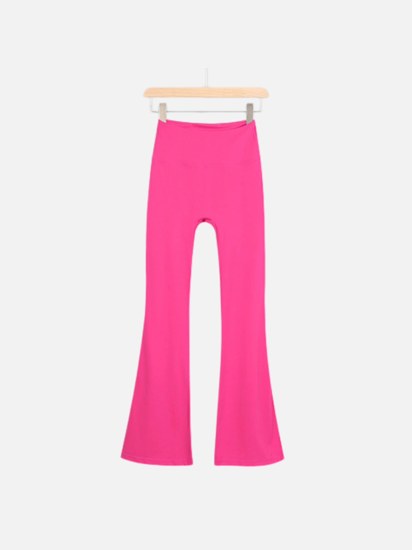 Women High Waist Split Flare Yoga Pants, Tummy Control Soft 4-Way Stretch Bootcut Workout Leggings, Ankle Slit Flow Athleisure Palazzo Trousers for Gym Daily - Lulualo