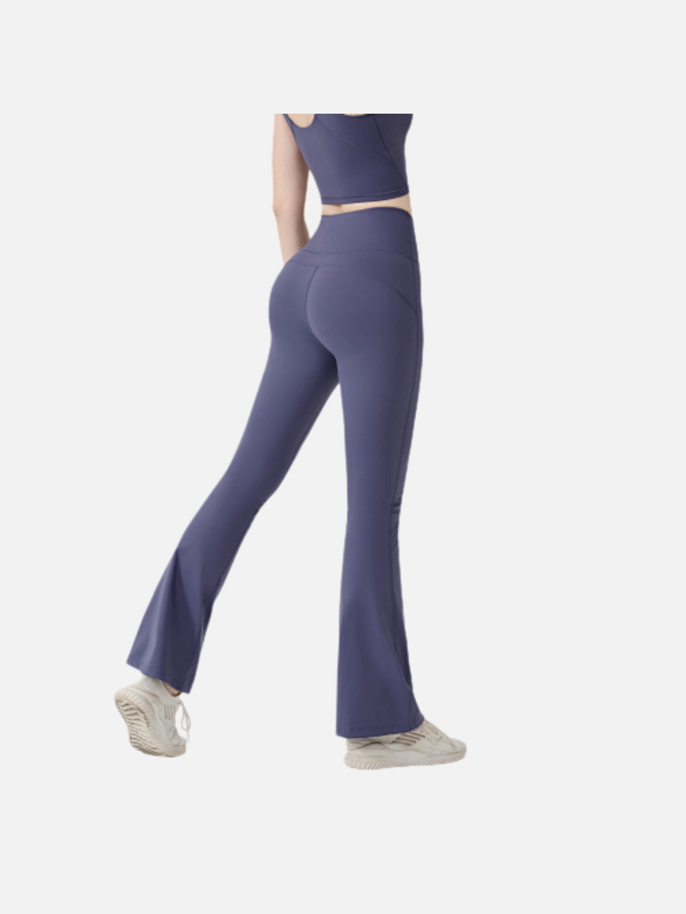 Women's High-Waist Split Flare Yoga Pants - Lulualo
