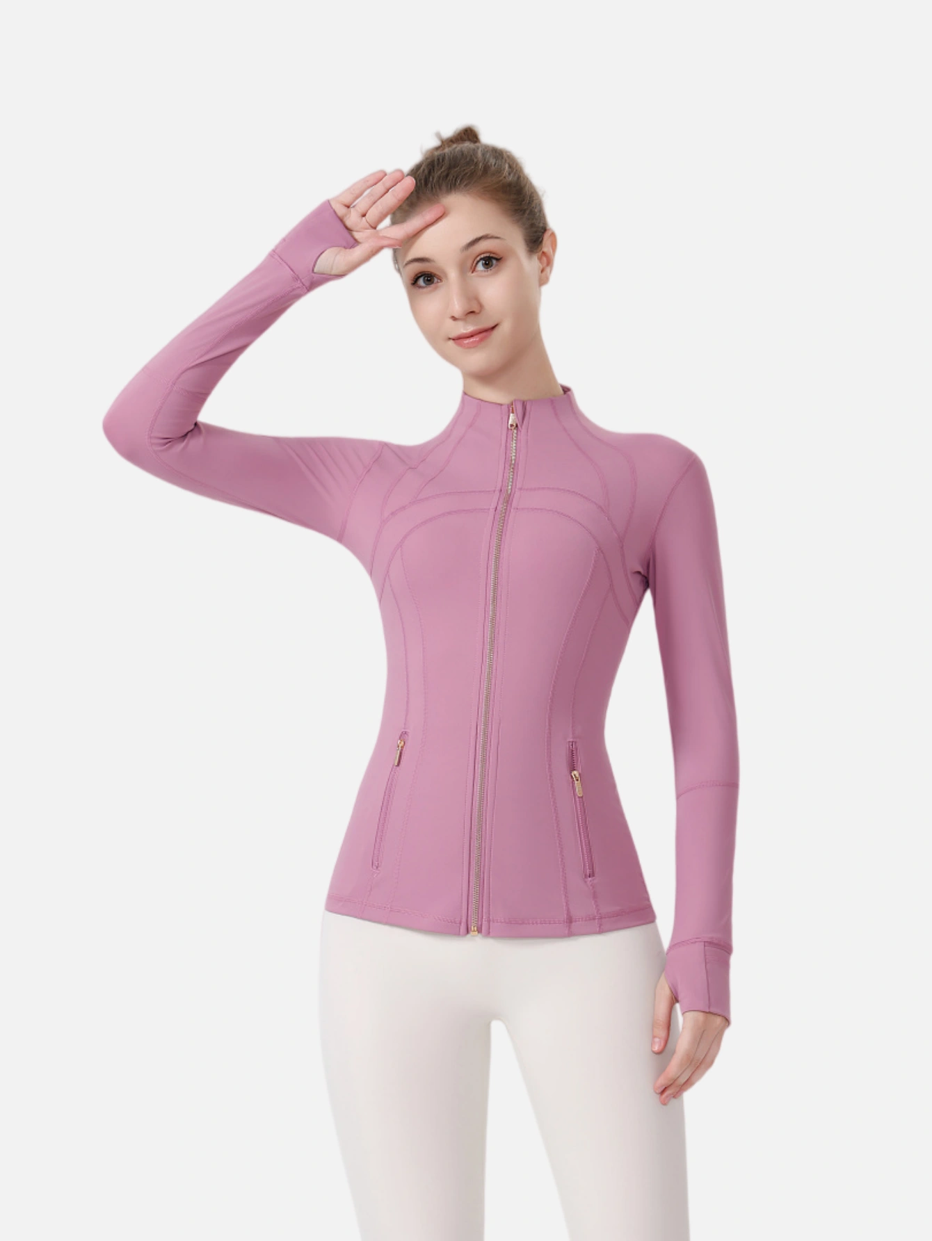 lululemon Slim-Fit Zip-Up Athletic Jacket - Lulualo