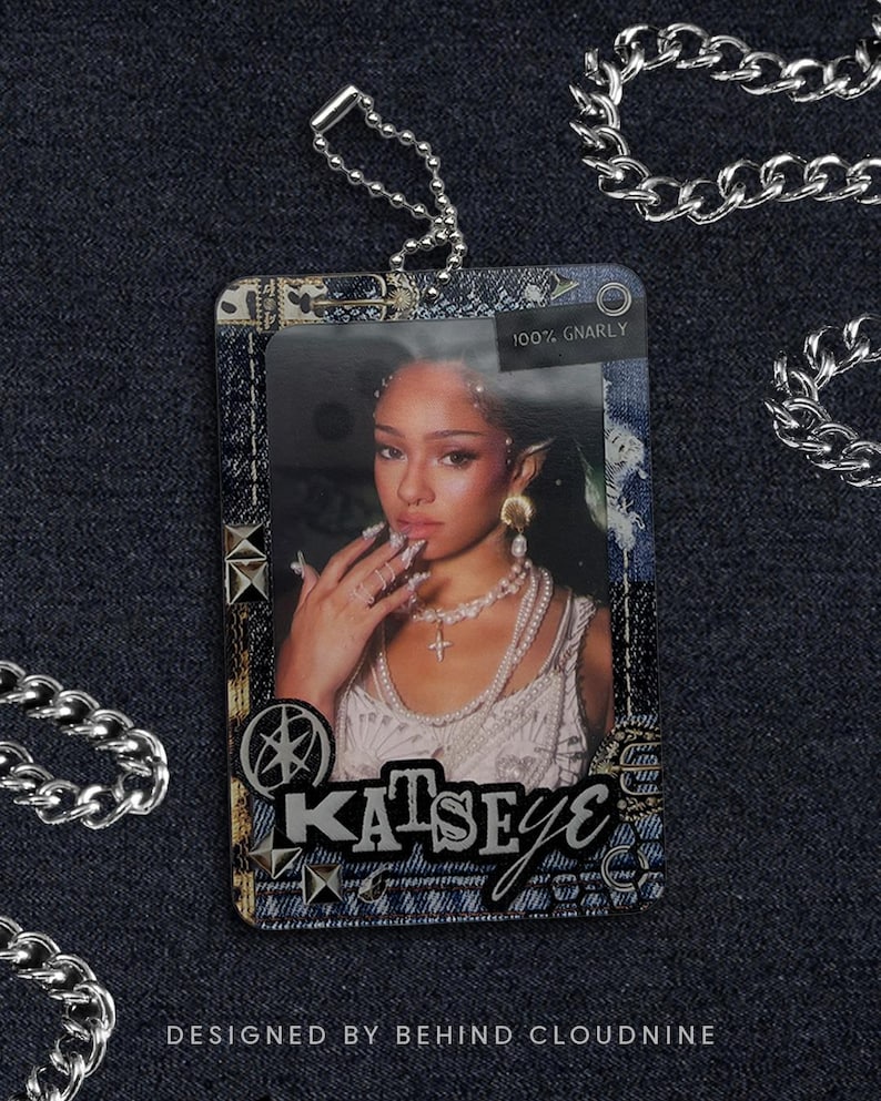 KATSEYE Acrylic Photocard Holder / Better in Denim - KATSEYE MERCH​