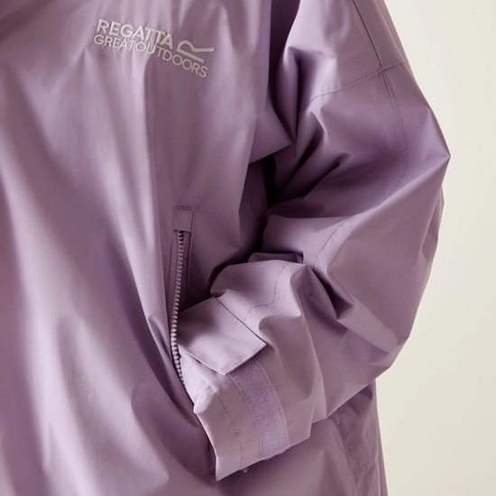 Adult Waterproof Changing Robe | Pansy Purple