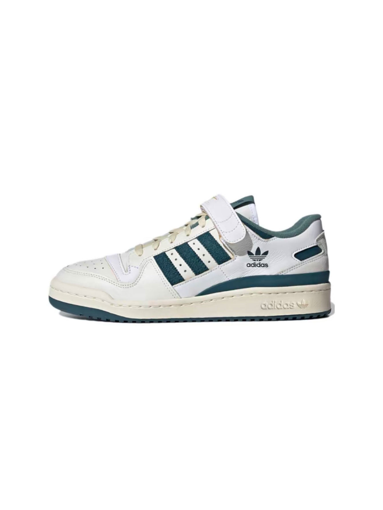 Forum Retro Leather & Suede Low-Top Sneakers - Lulualo