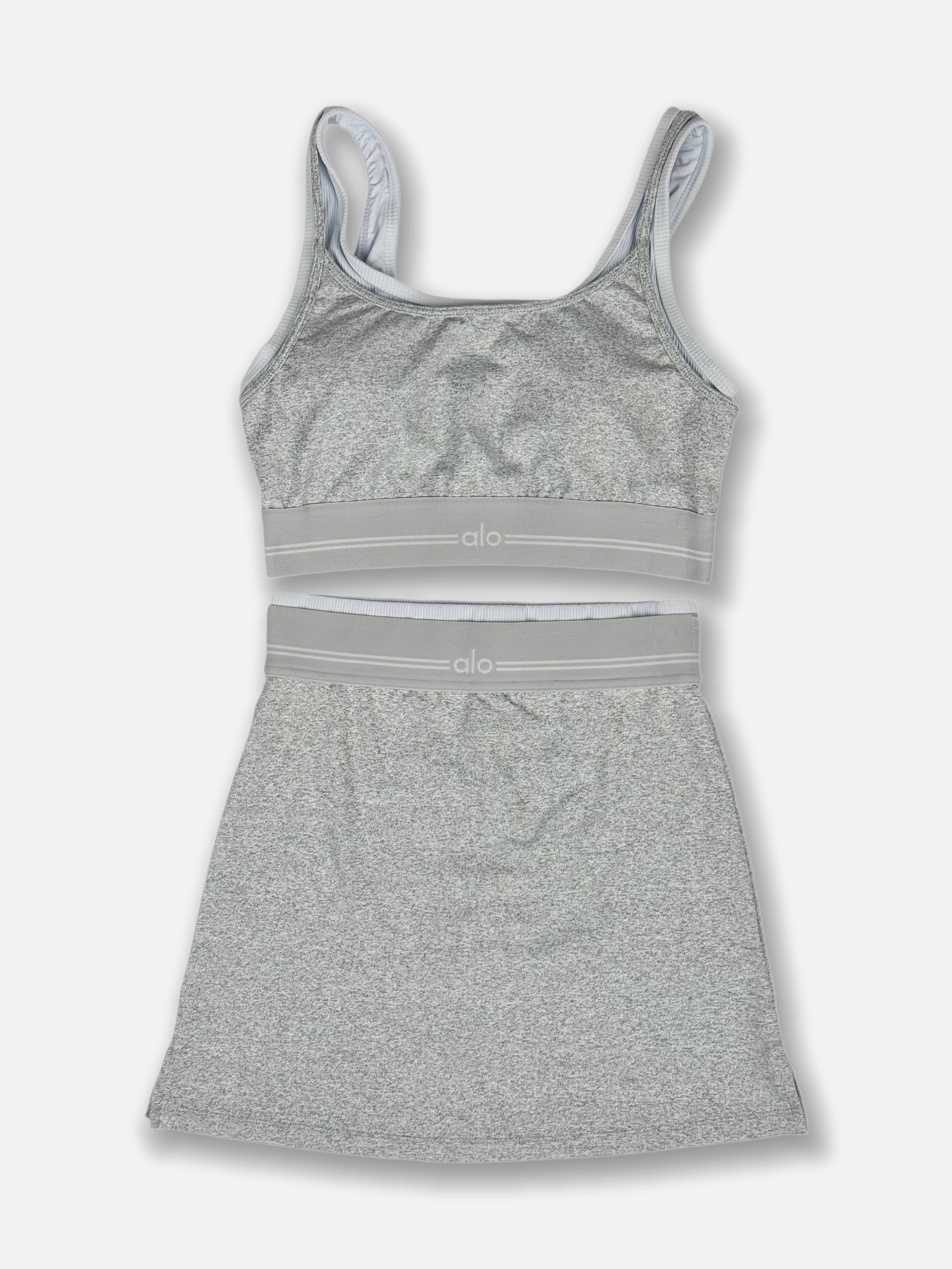 Women's Airbrush Better Together Tennis Skirt Set - Lulualo