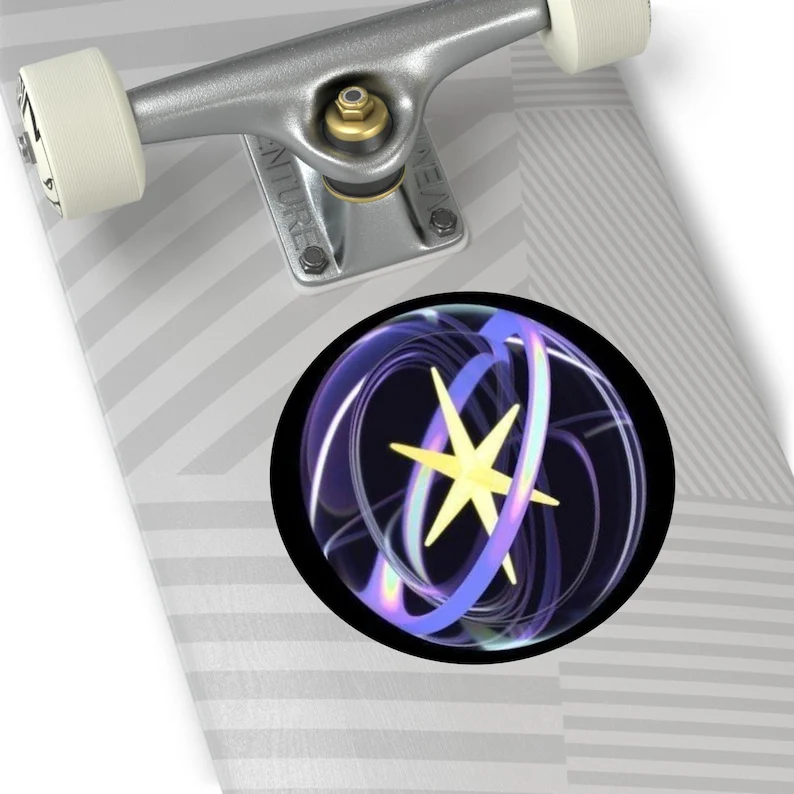 Katseye Logo Vinyl Sticker Vibrant Matte Finish For Students - KATSEYE MERCH​