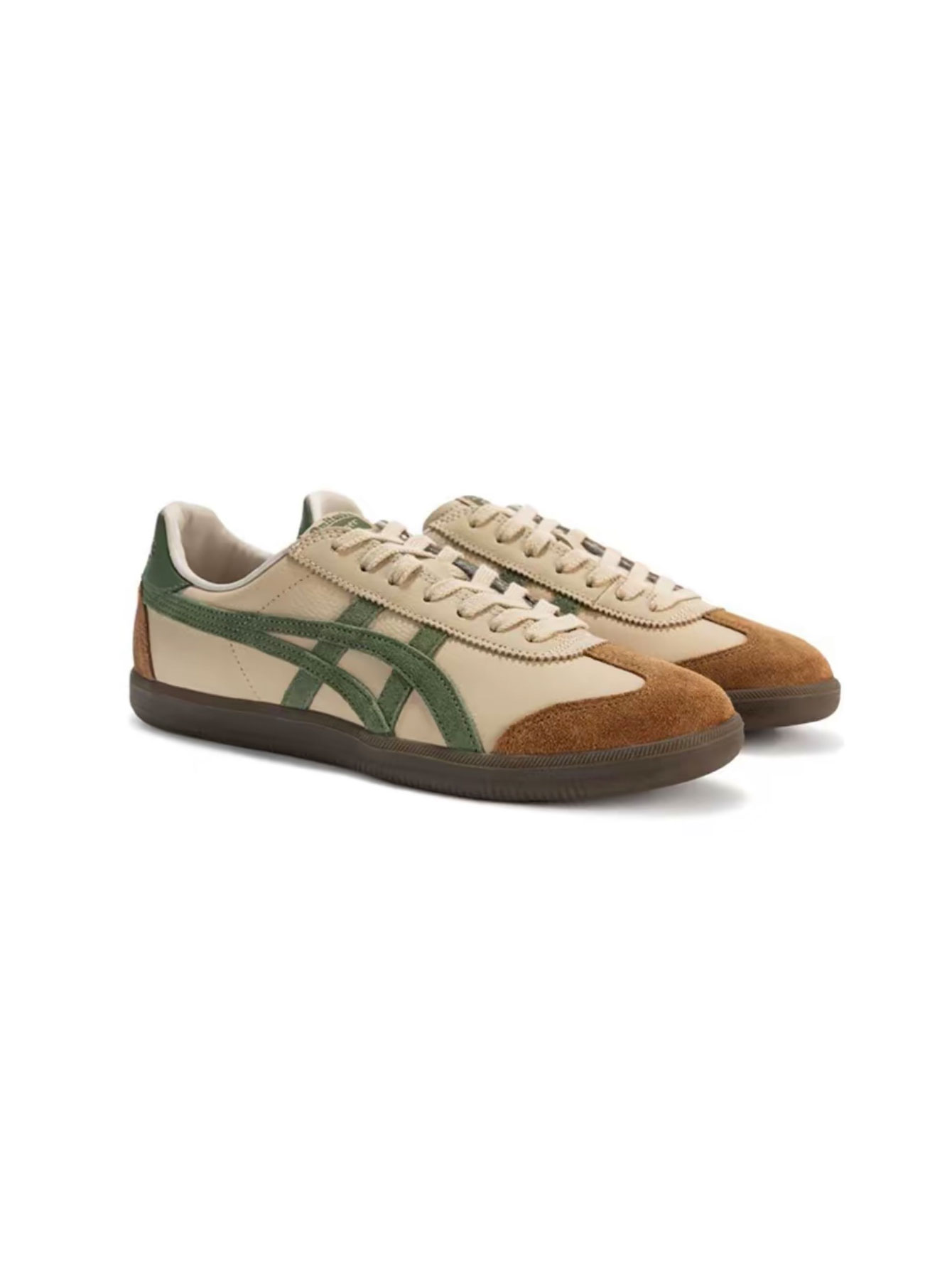 Tokuten Retro Leather Gum-Sole Sneakers - Lulualo